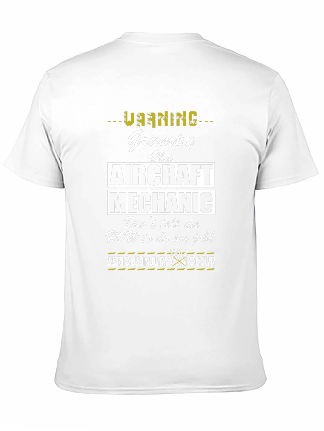 Grumpy Old Aircraft Mechanic T-Shirt