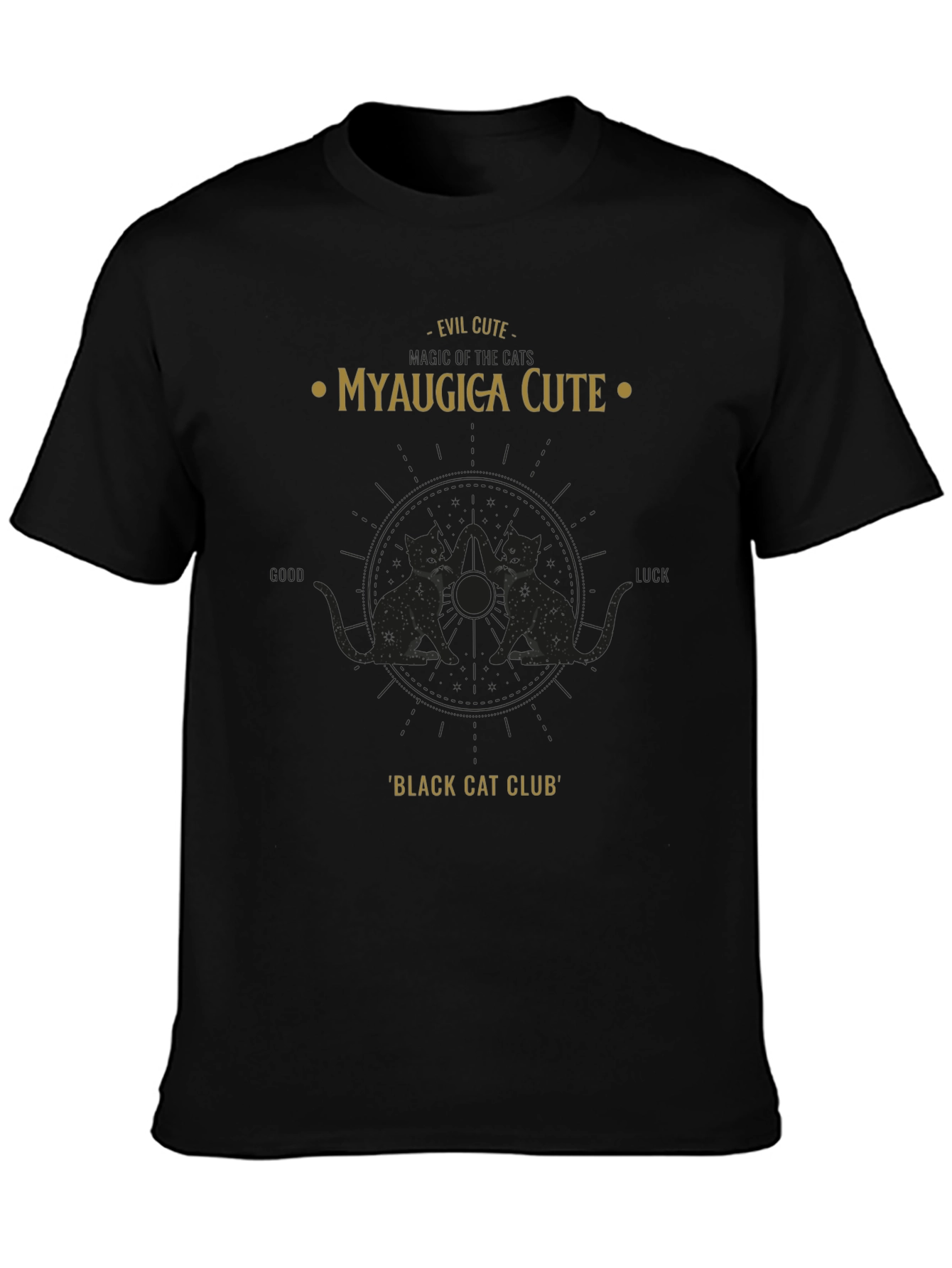 Evil Cute Myauigica Graphic Tee