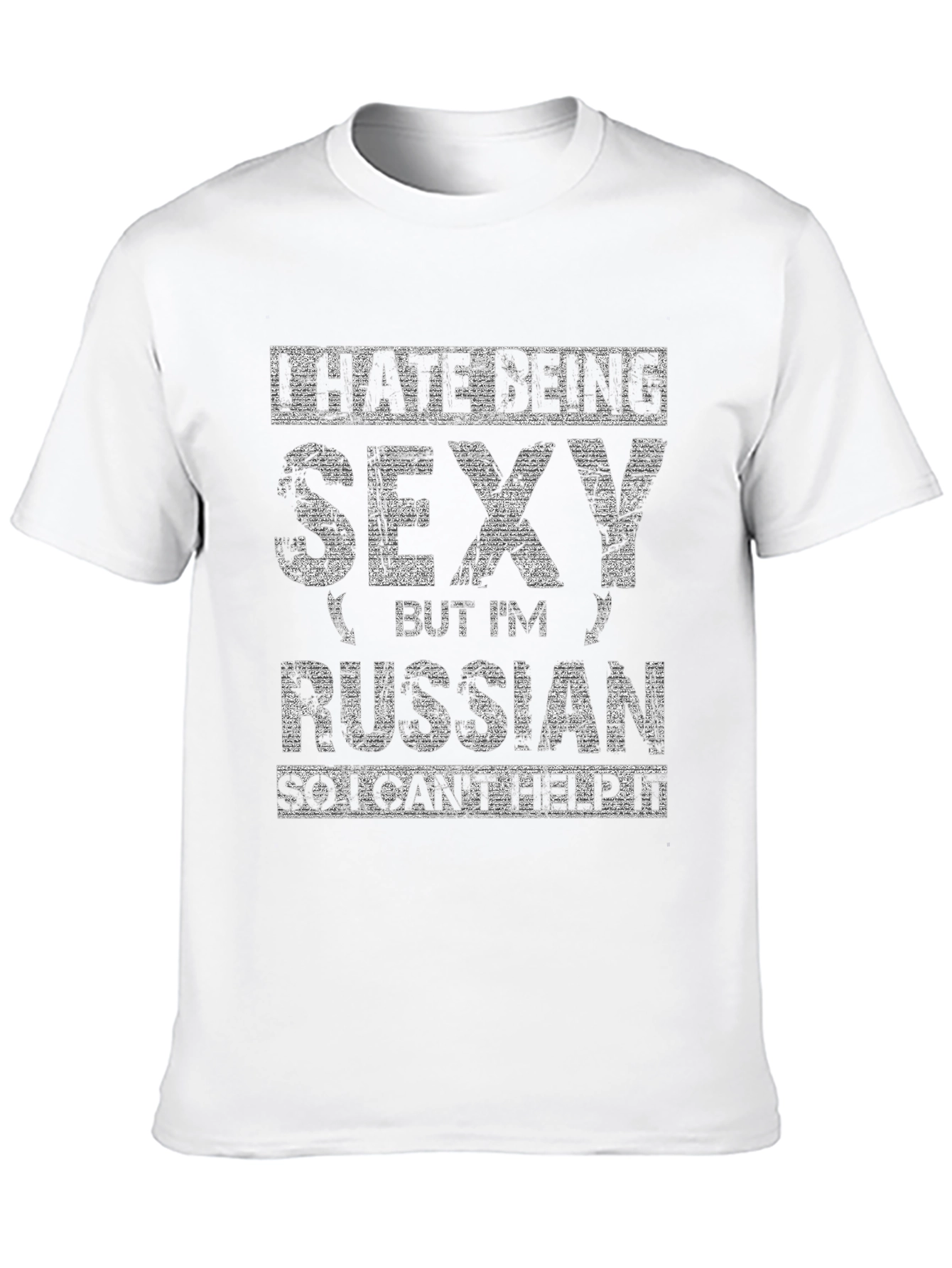 Funny Russian Sexy Humor Graphic Tee T-Shirt
