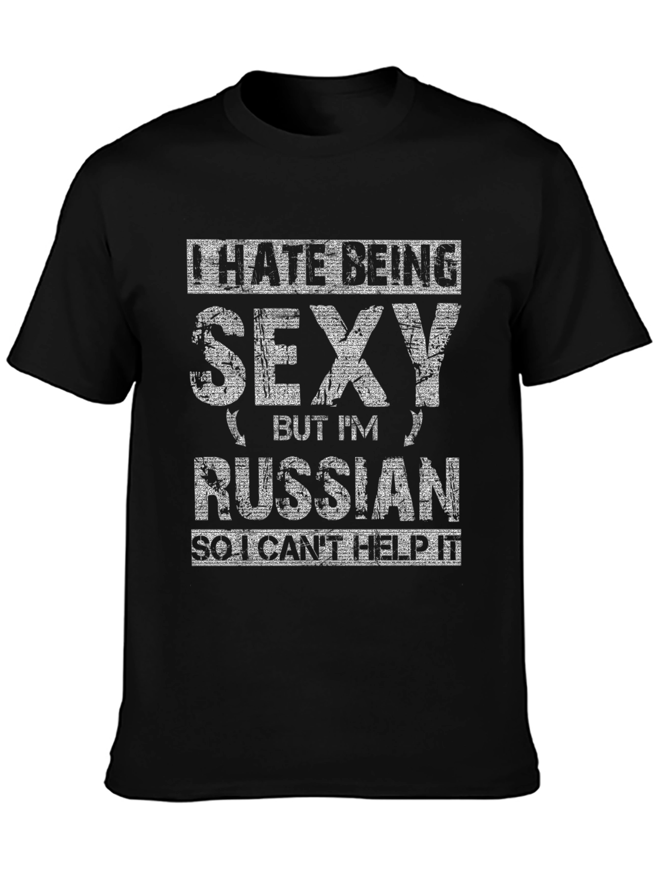 Funny Russian Sexy Humor Graphic Tee T-Shirt
