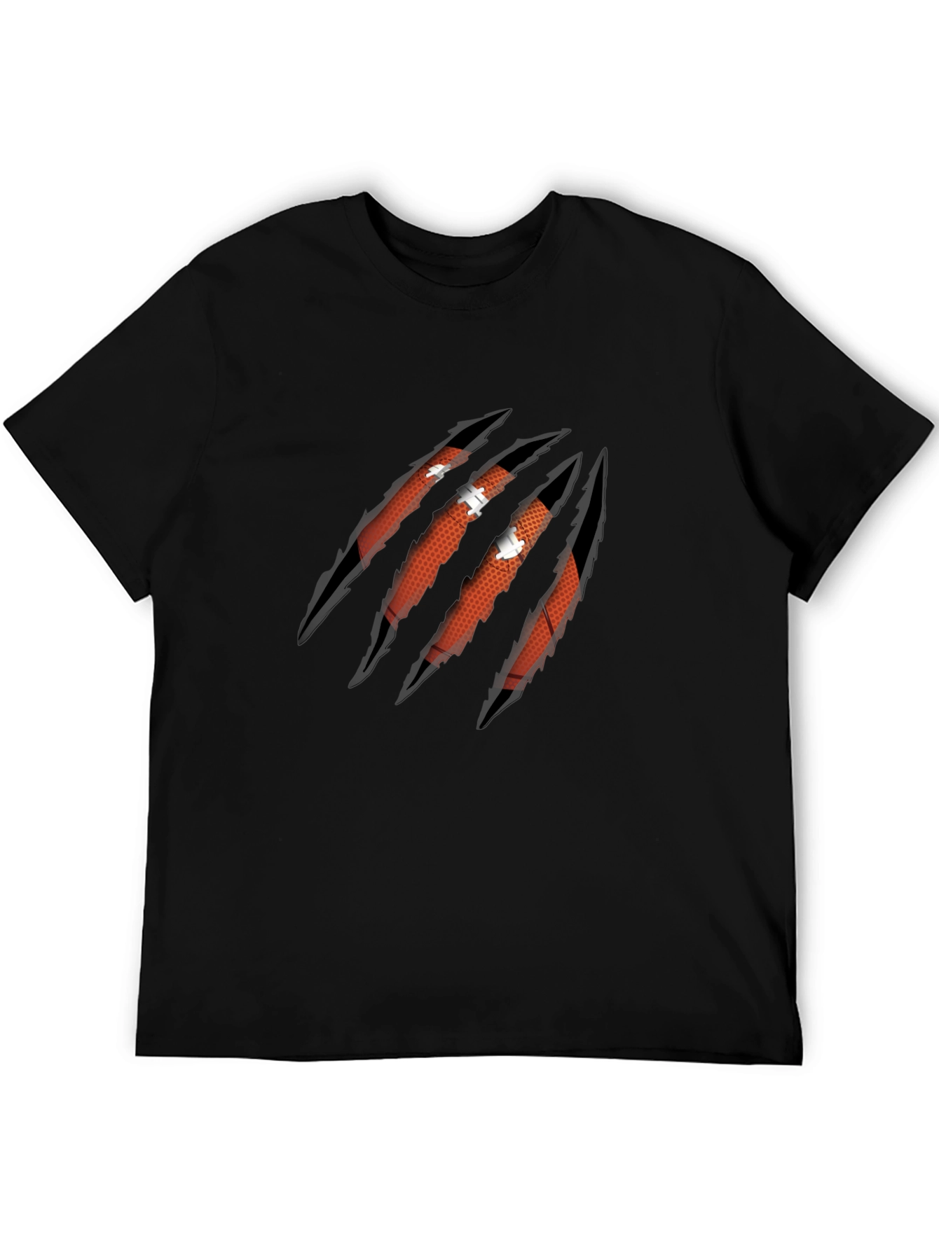 Claw Football Graphic Tee - Black