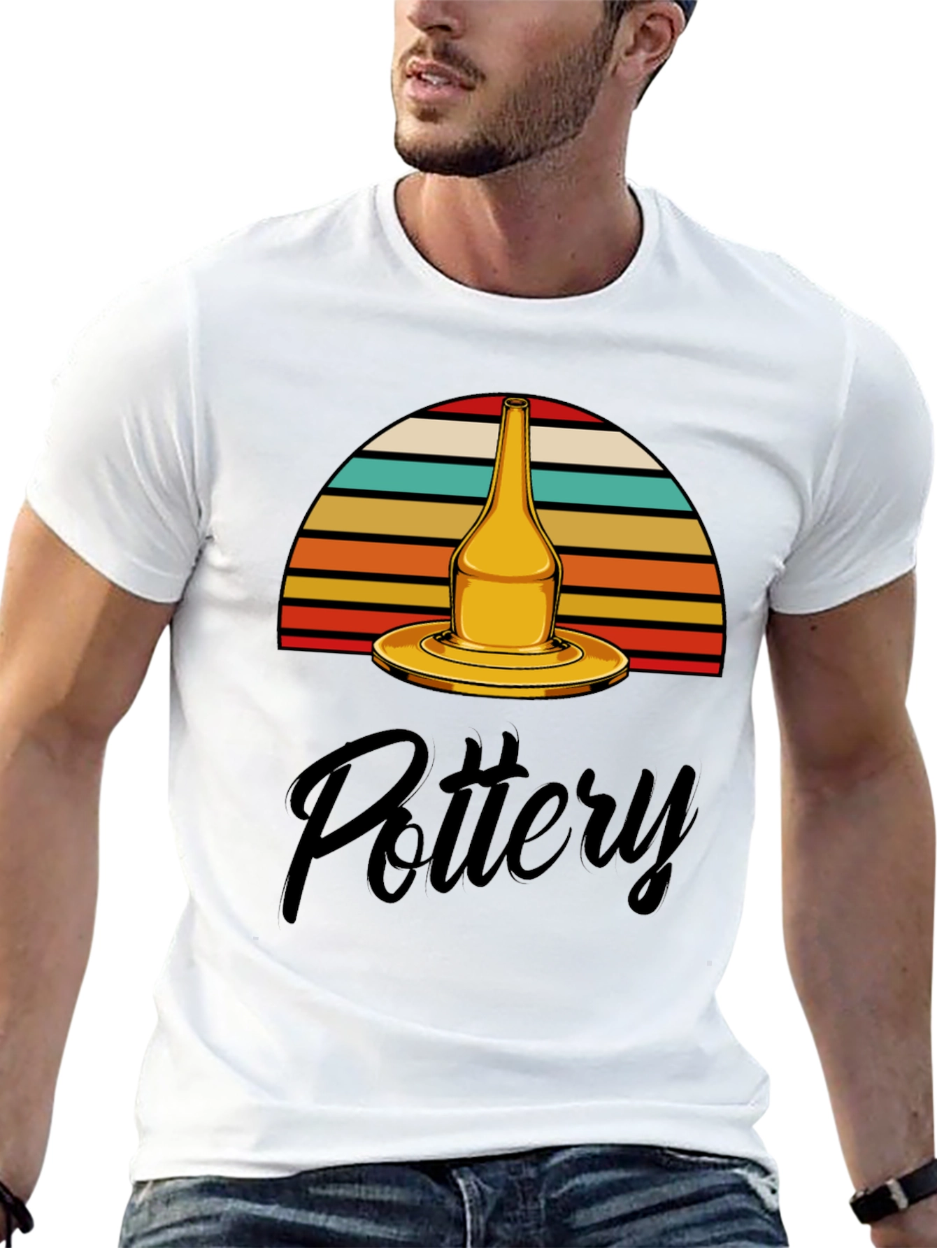Pottery T-Shirt Retro Design