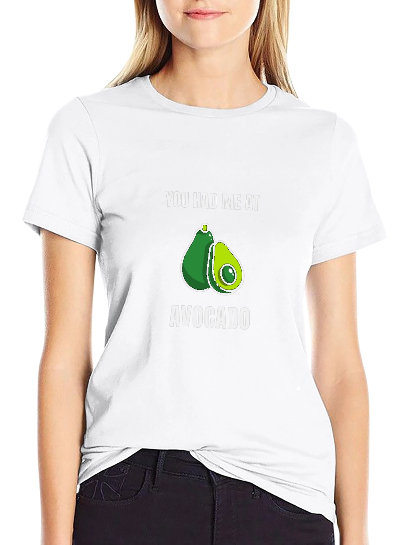 Avocado Graphic T-Shirt Funny Foodie Tee