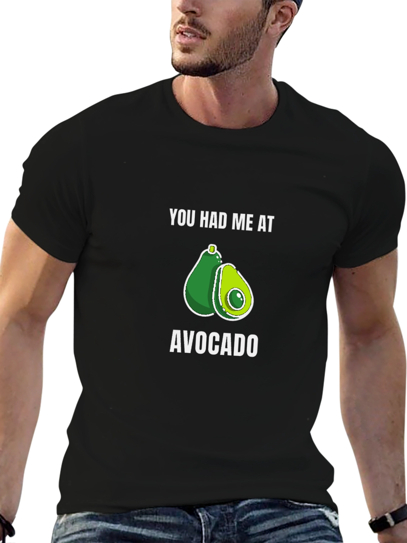 Avocado Graphic T-Shirt Funny Foodie Tee
