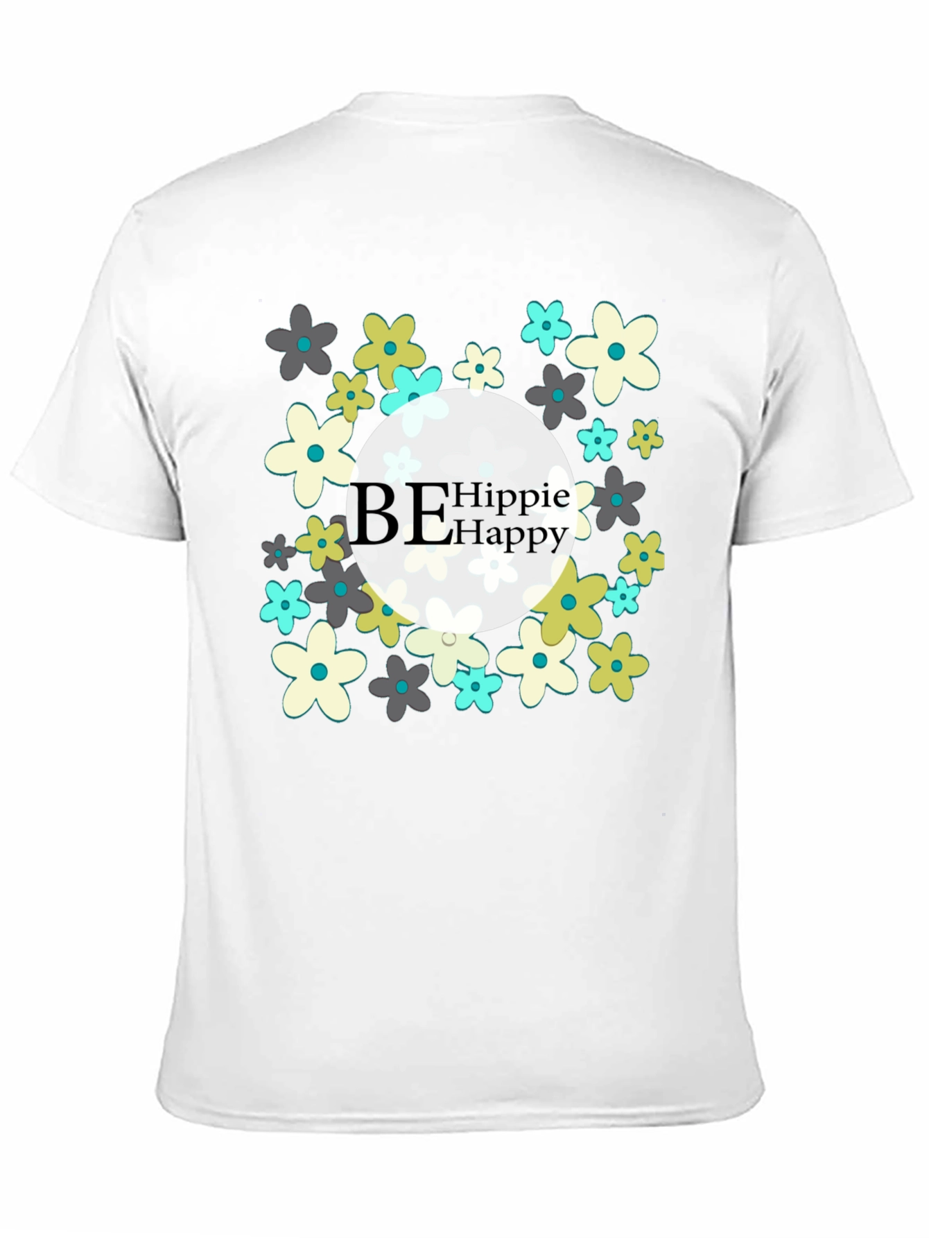 Be Hippie Happy Graphic Tee