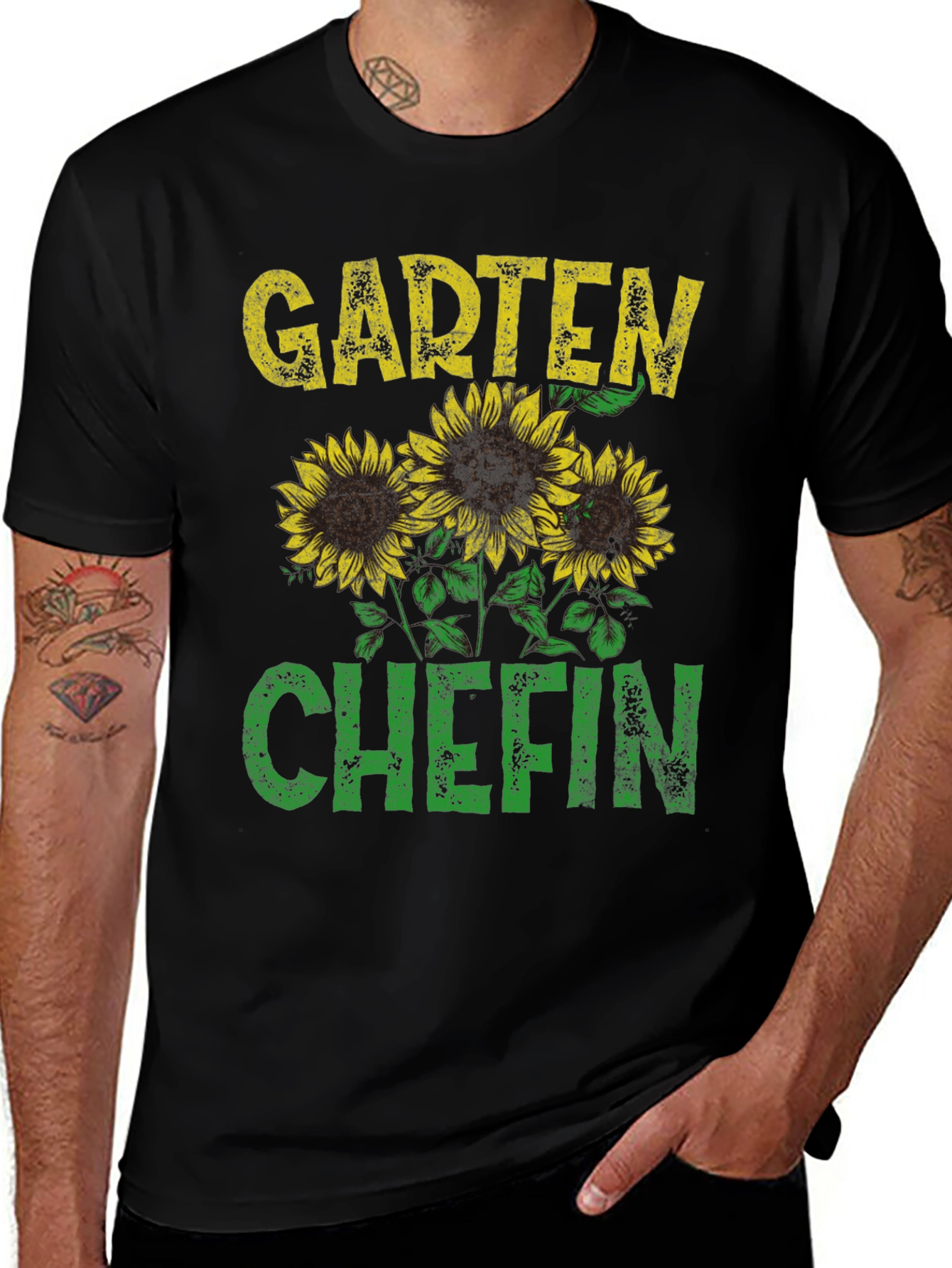 Garten Chefin Sunflower Graphic T-Shirt