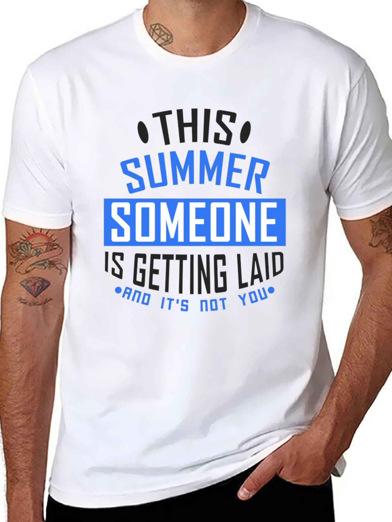 Funny Summer T-Shirt - Getting Laid Graphic Tee
