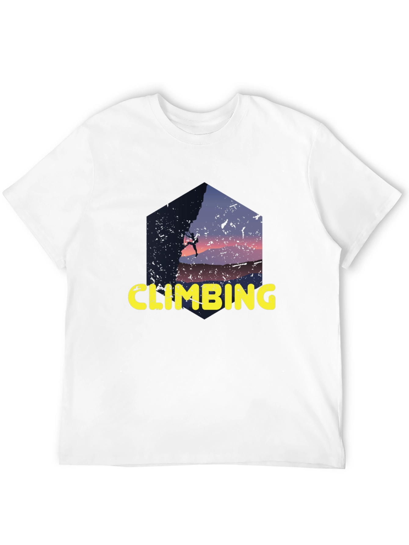 Climbing Silhouette Graphic Tee - Adventure Ready