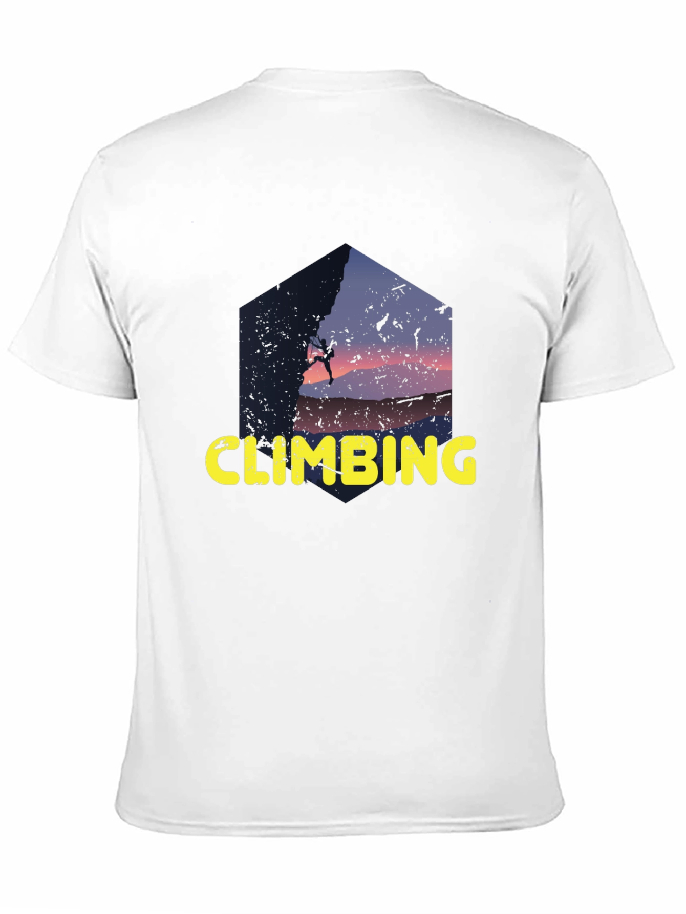 Climbing Silhouette Graphic Tee - Adventure Ready