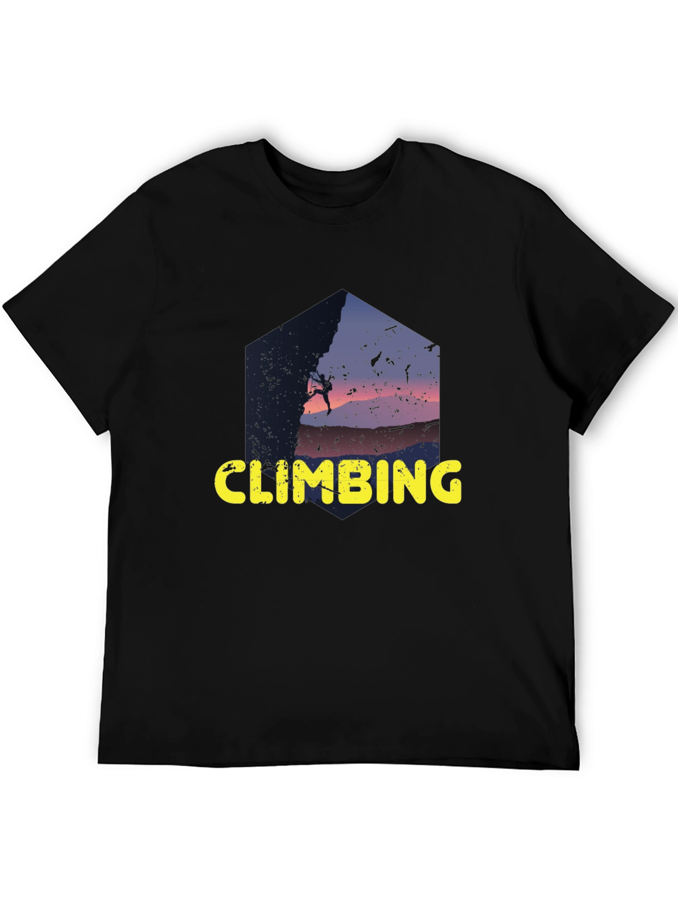 Climbing Silhouette Graphic Tee - Adventure Ready