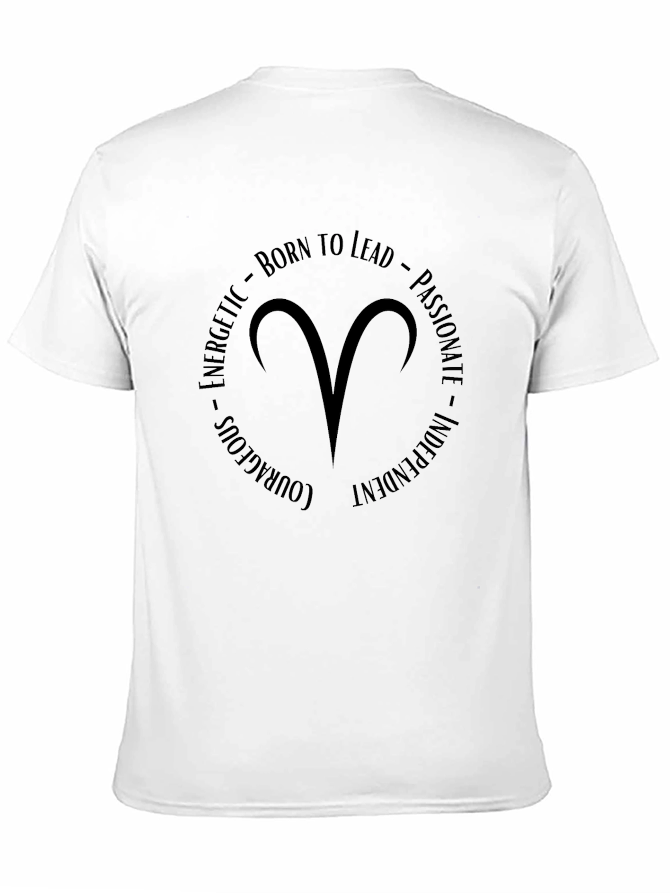 Aries Zodiac T-Shirt - Born to Lead