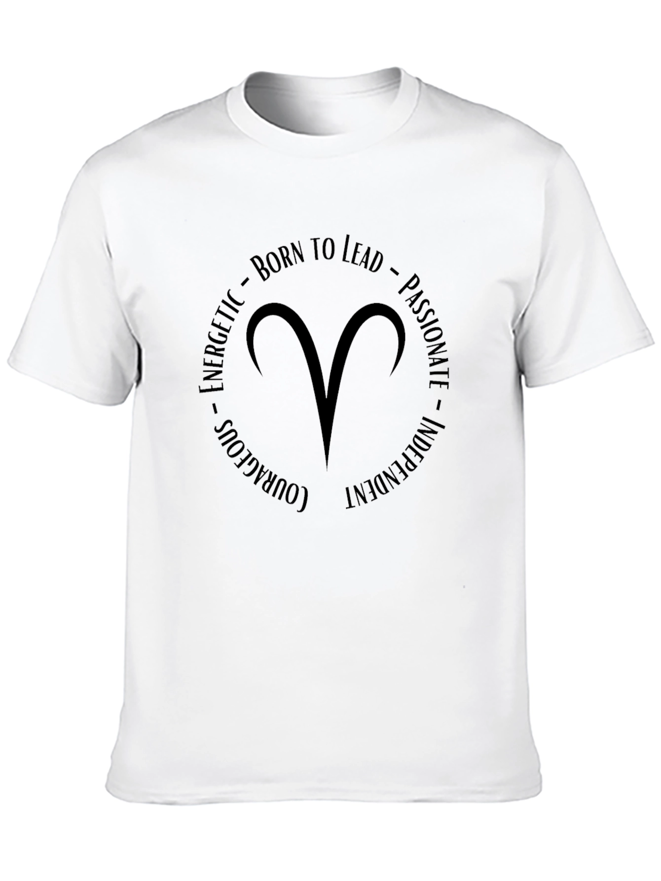Aries Zodiac T-Shirt - Born to Lead