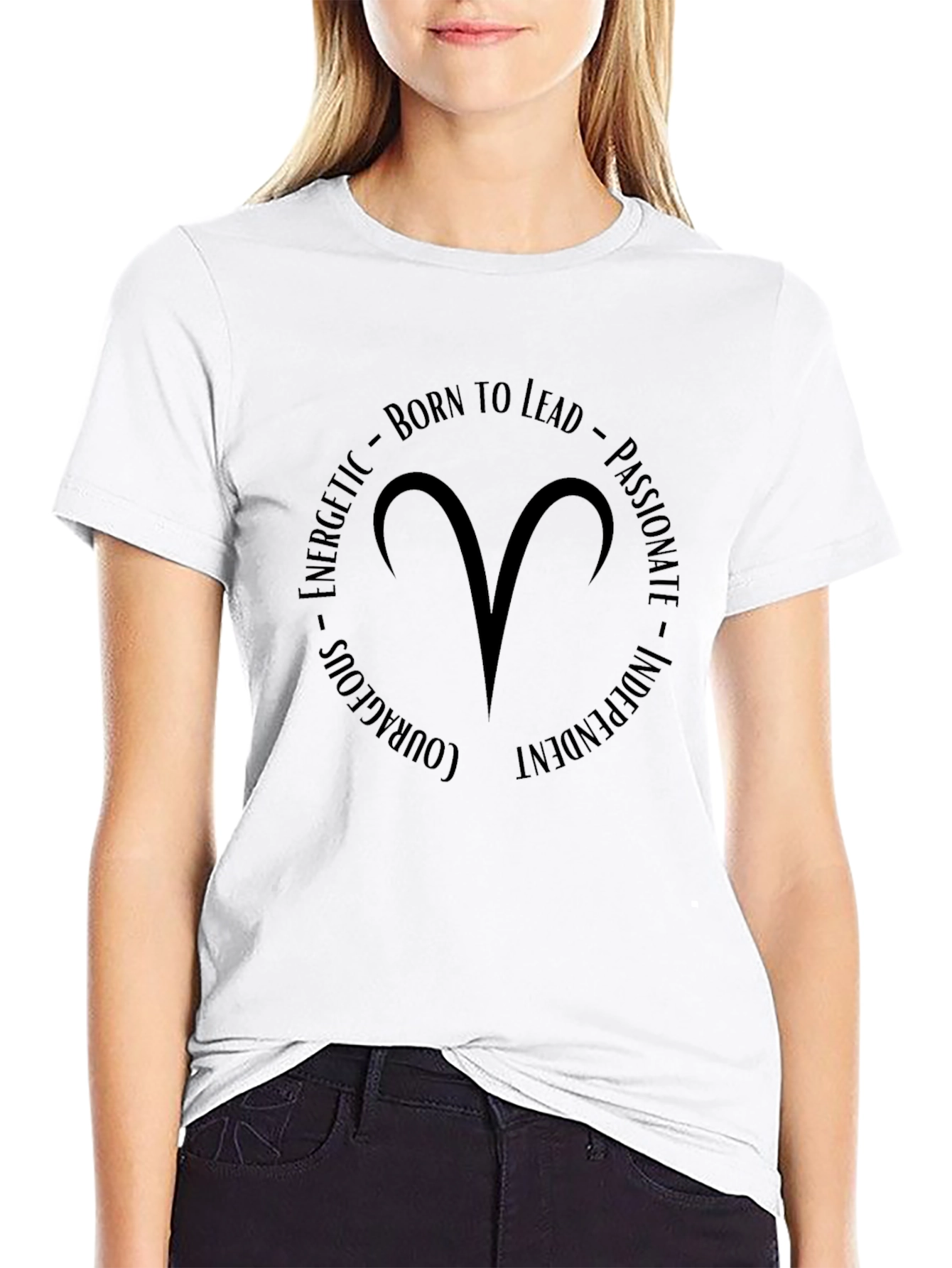 Aries Zodiac T-Shirt - Born to Lead