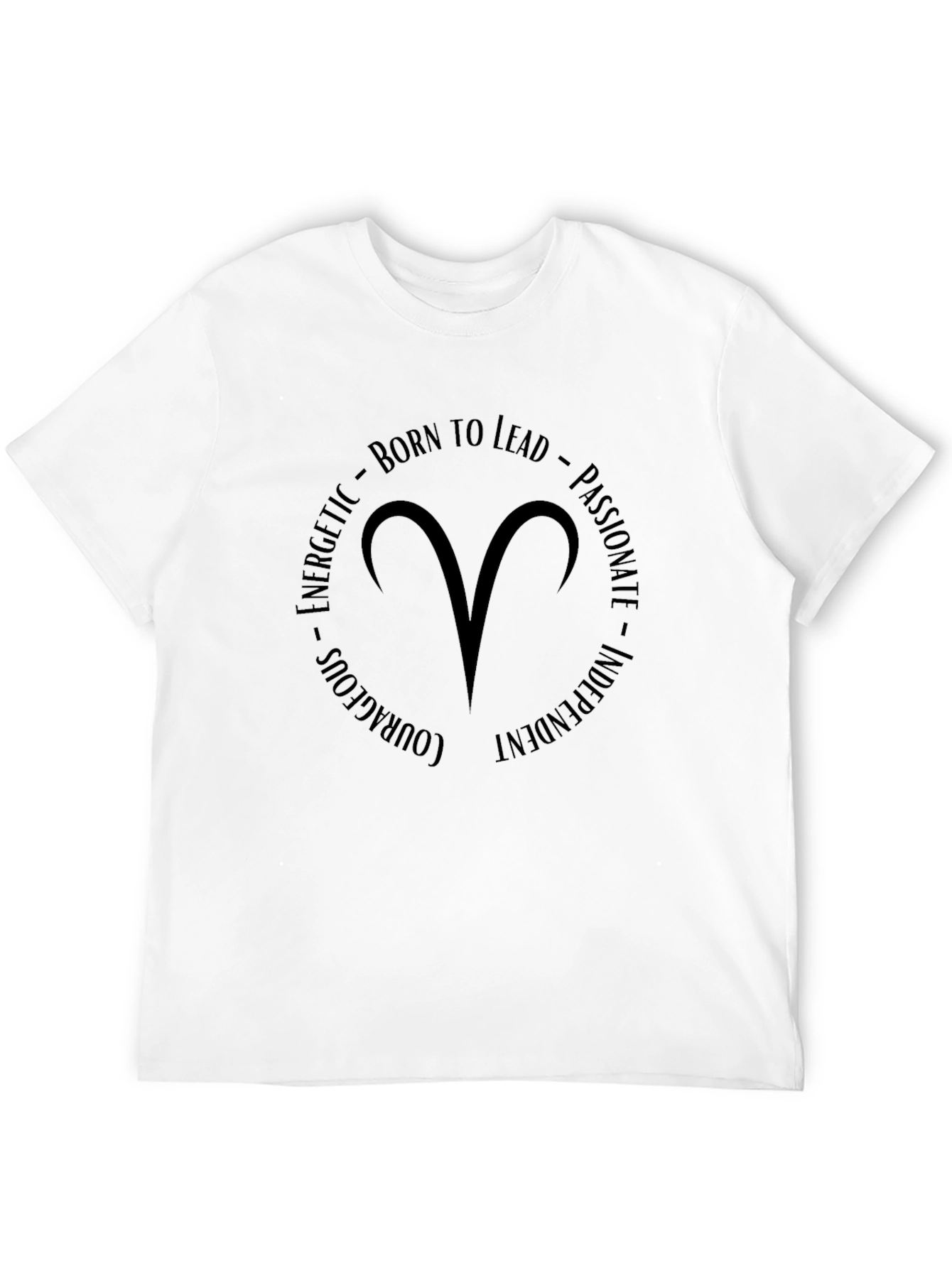 Aries Zodiac T-Shirt - Born to Lead