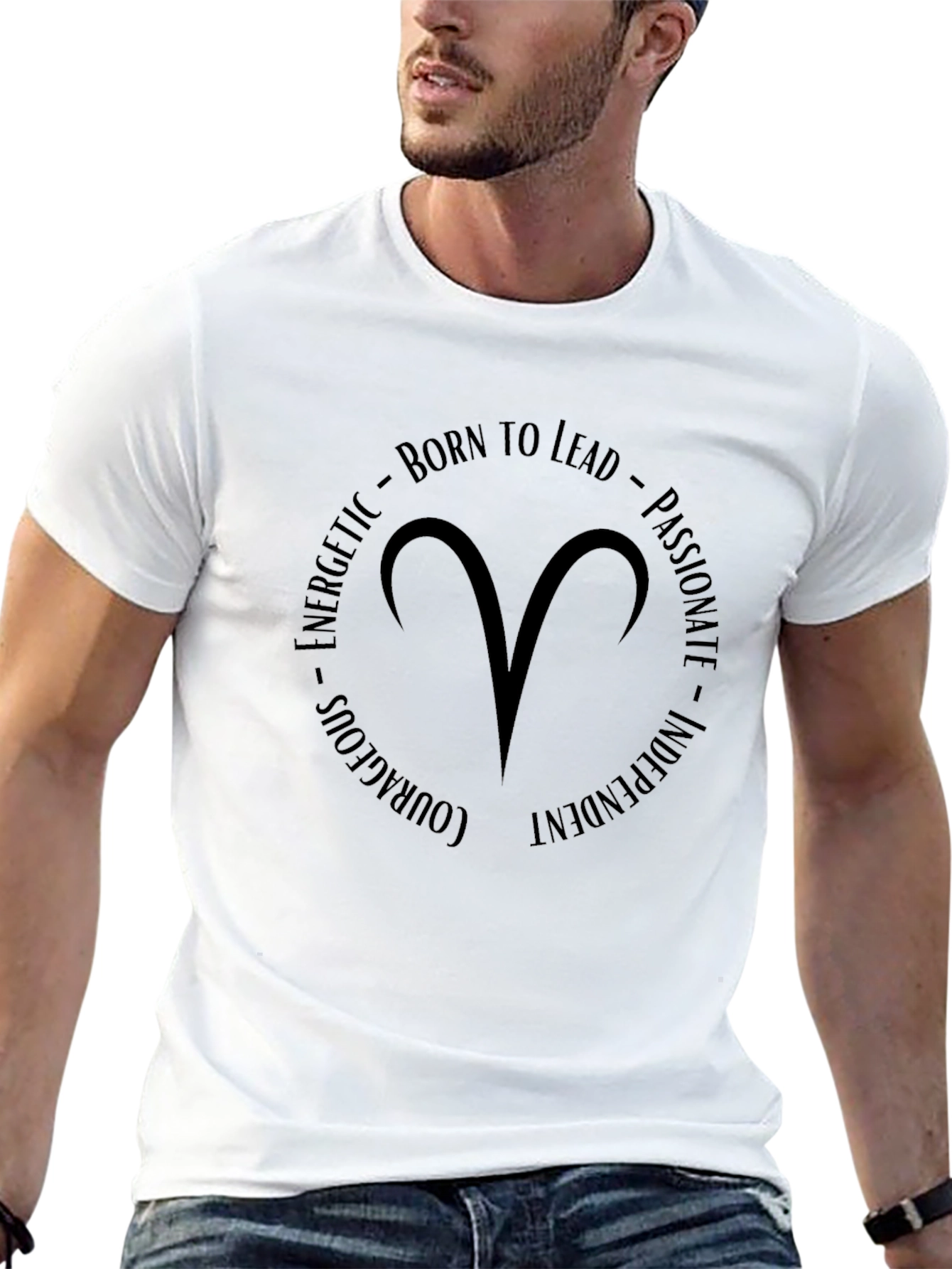 Aries Zodiac T-Shirt - Born to Lead