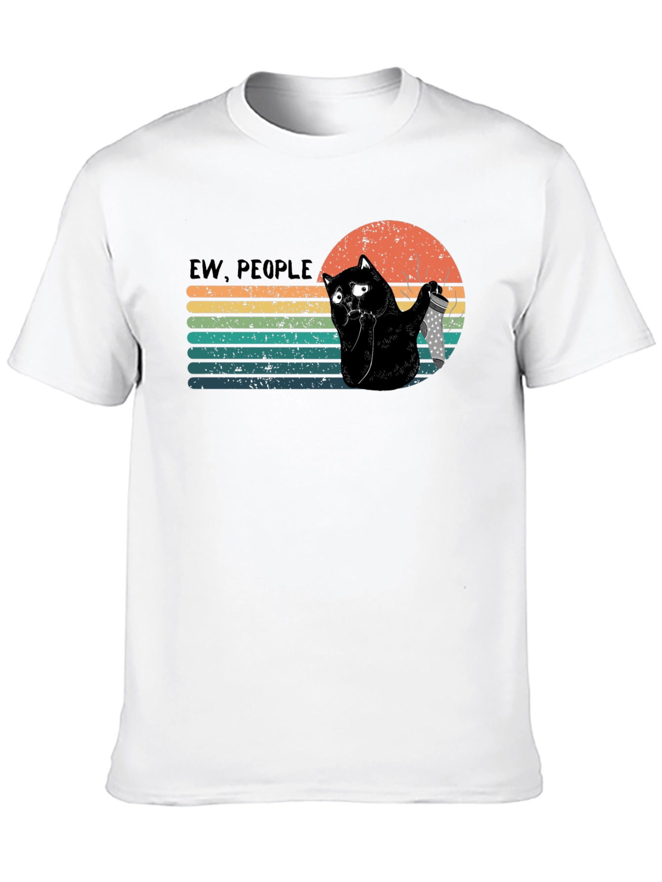 Ew People Cat T-Shirt - Funny Graphic Tee