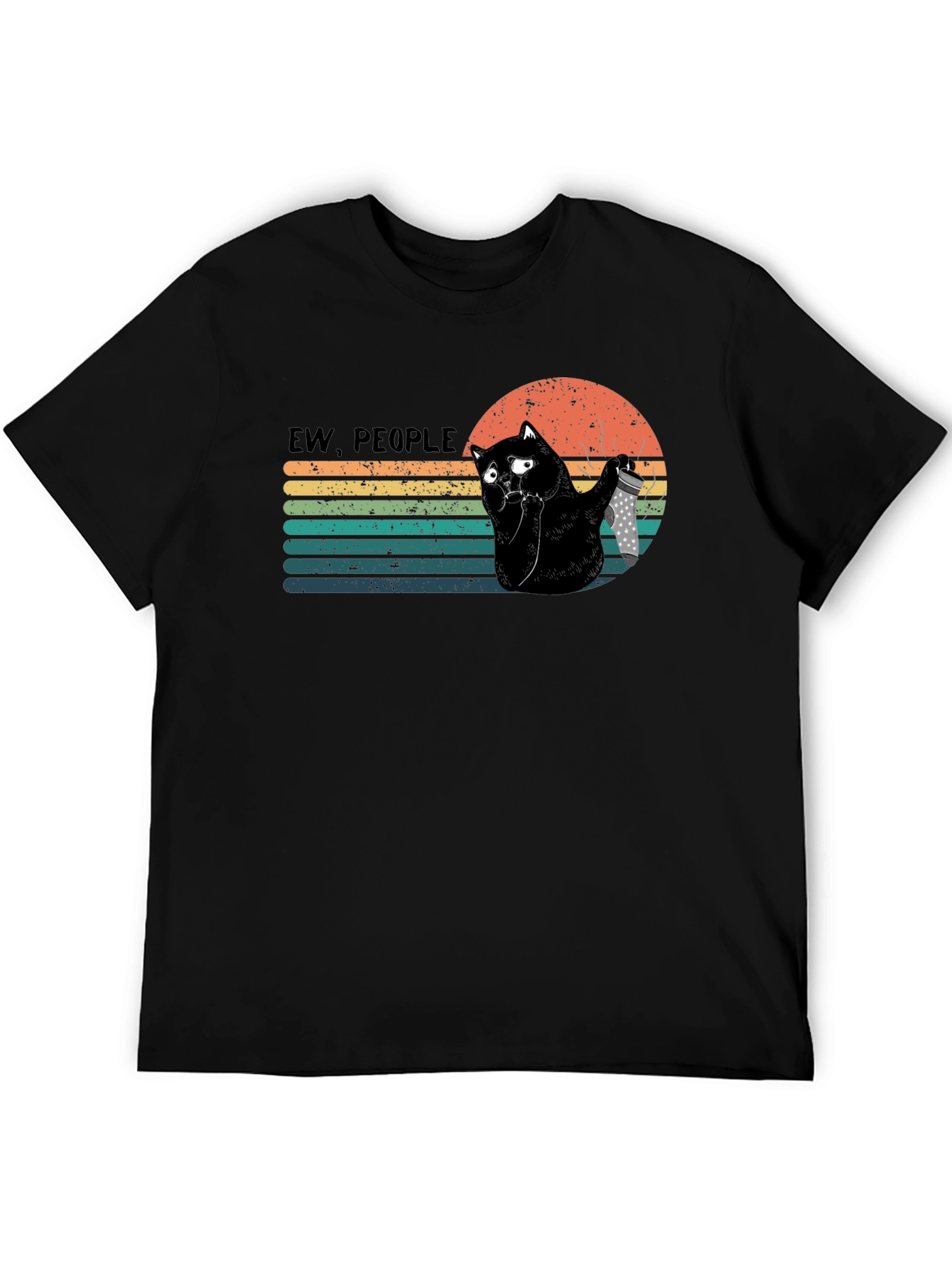 Ew People Cat T-Shirt - Funny Graphic Tee