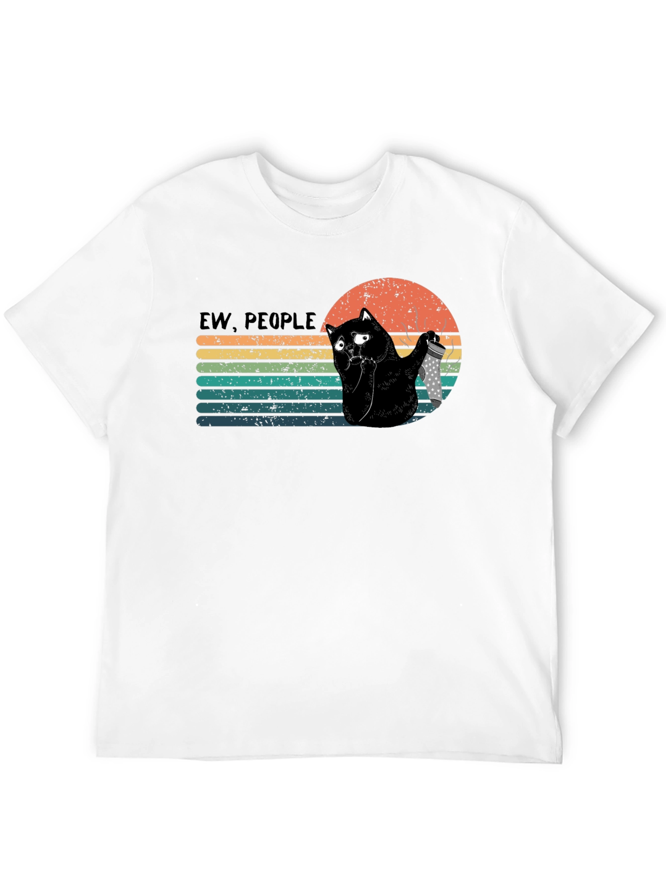 Ew People Cat T-Shirt - Funny Graphic Tee