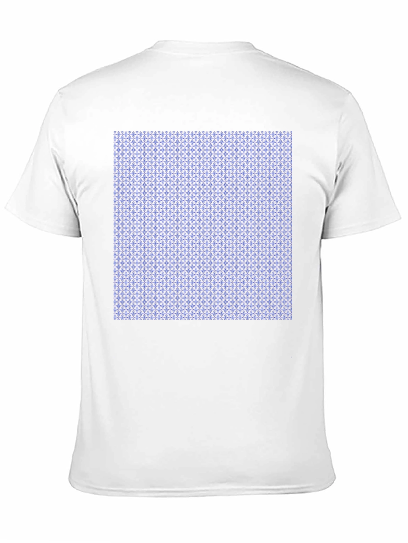 Stylish Geometric Print Tee - Modern Black T-Shirt