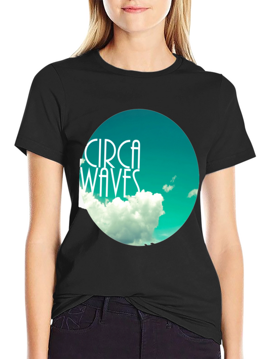 Circa Waves Graphic Print Black T-Shirt