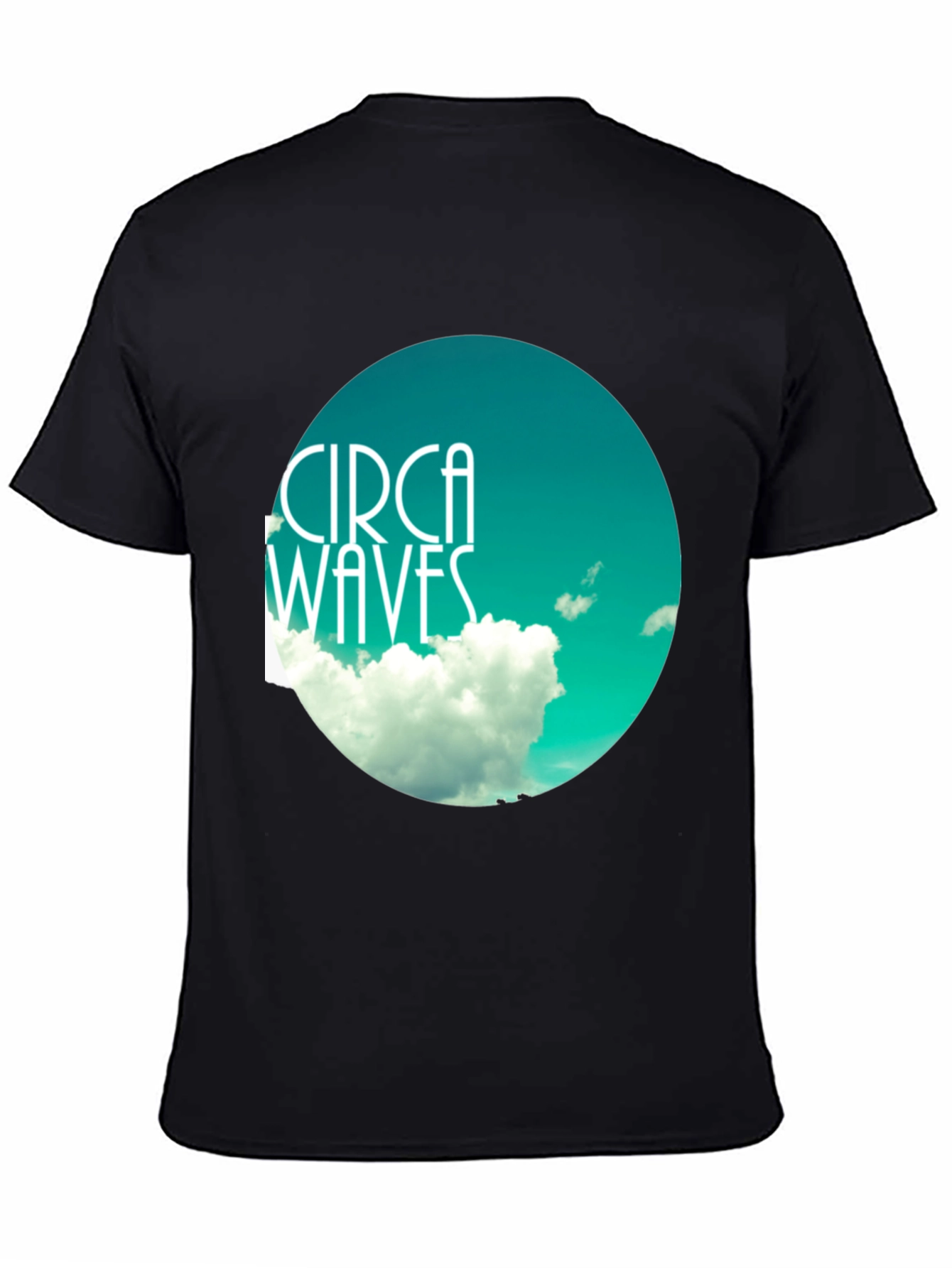 Circa Waves Graphic Print Black T-Shirt