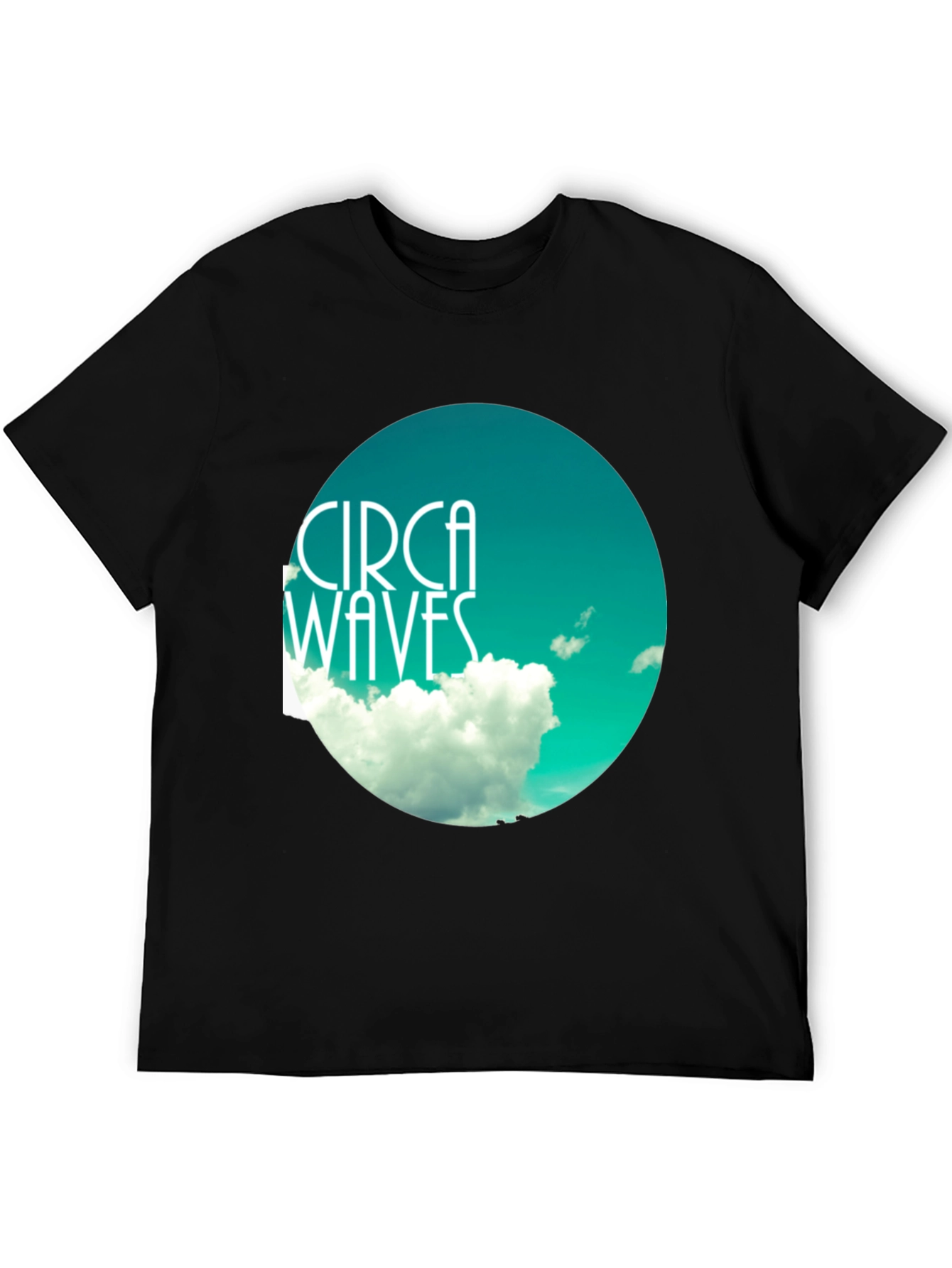 Circa Waves Graphic Print Black T-Shirt