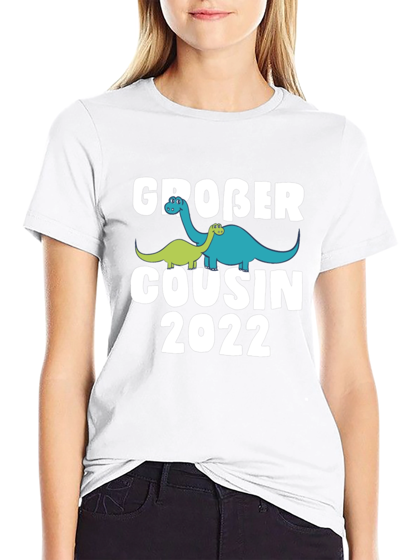 Großer Cousin 2022 Dinosaur T-Shirt