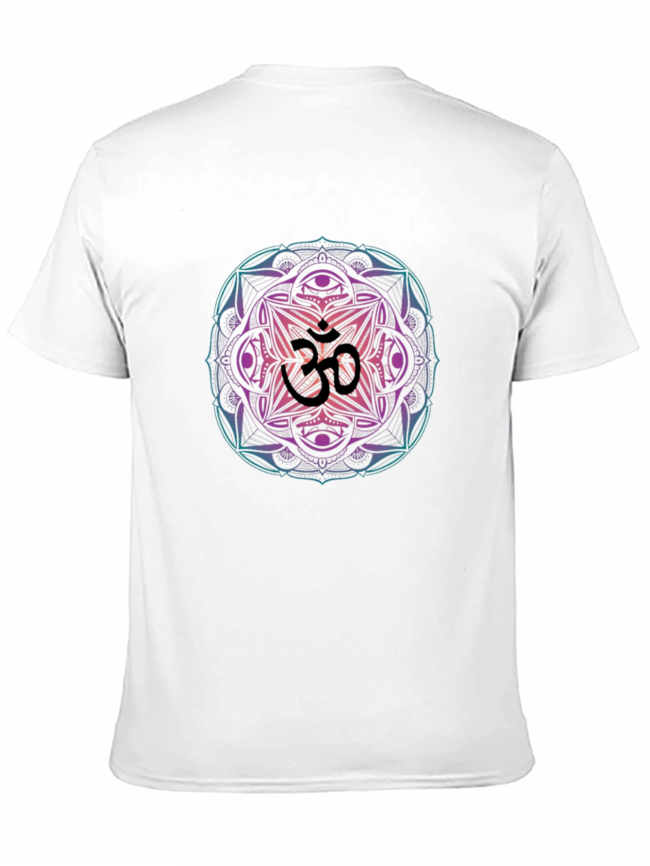 Om Mandala Graphic Tee - Spiritual Comfort