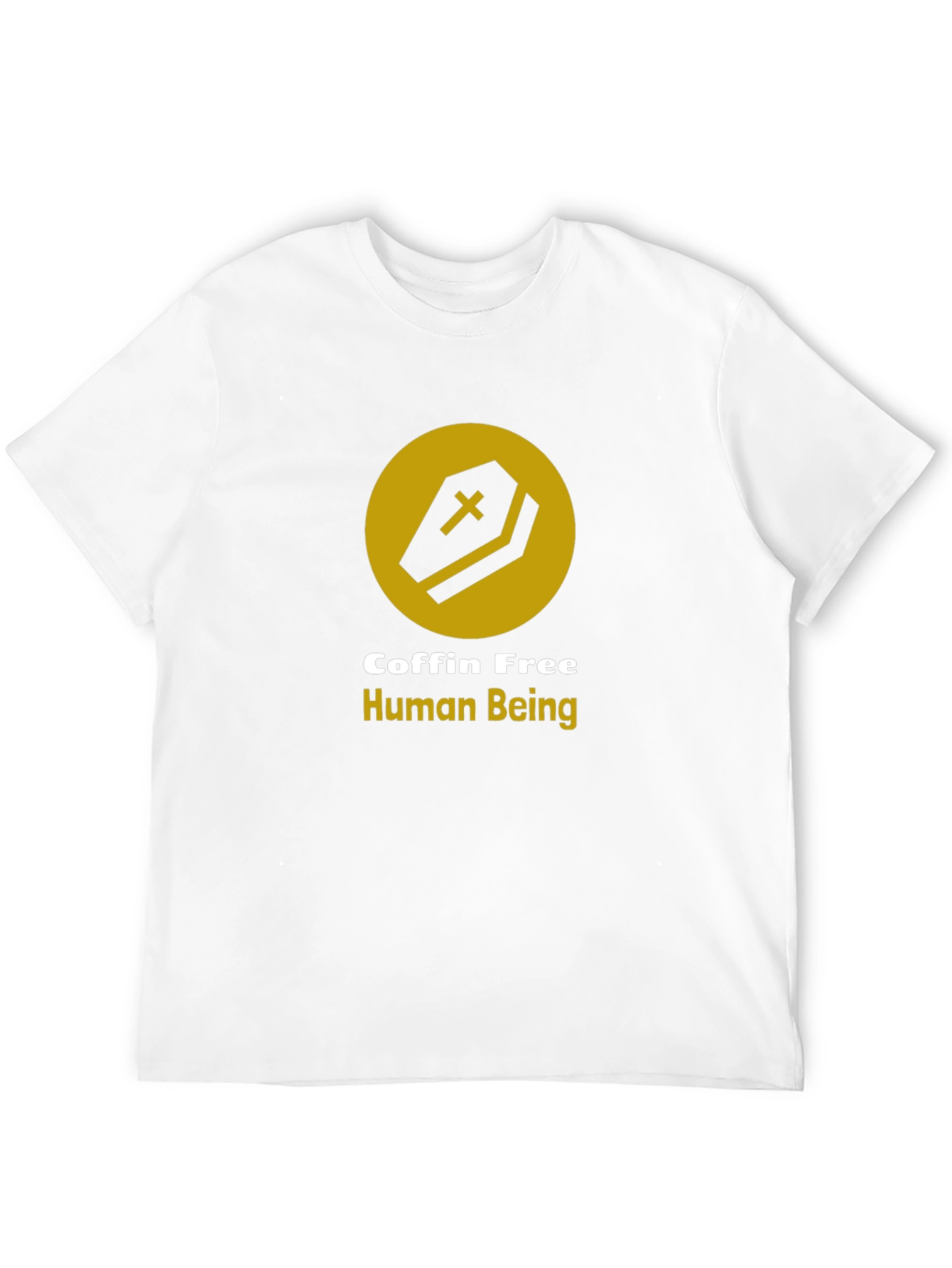 Coffin Free Human Being Graphic Tee