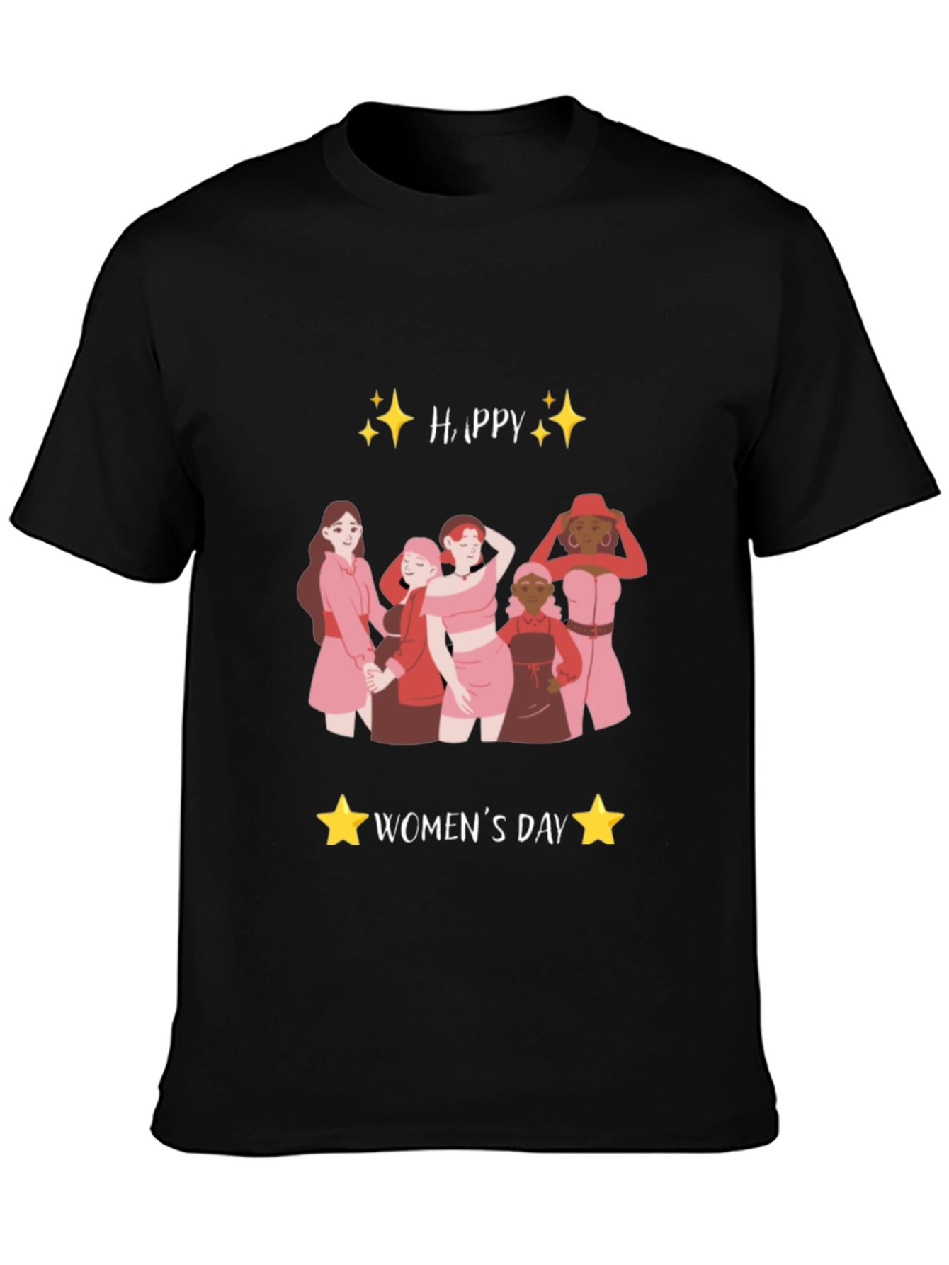 Happy Womens Day Graphic Tee