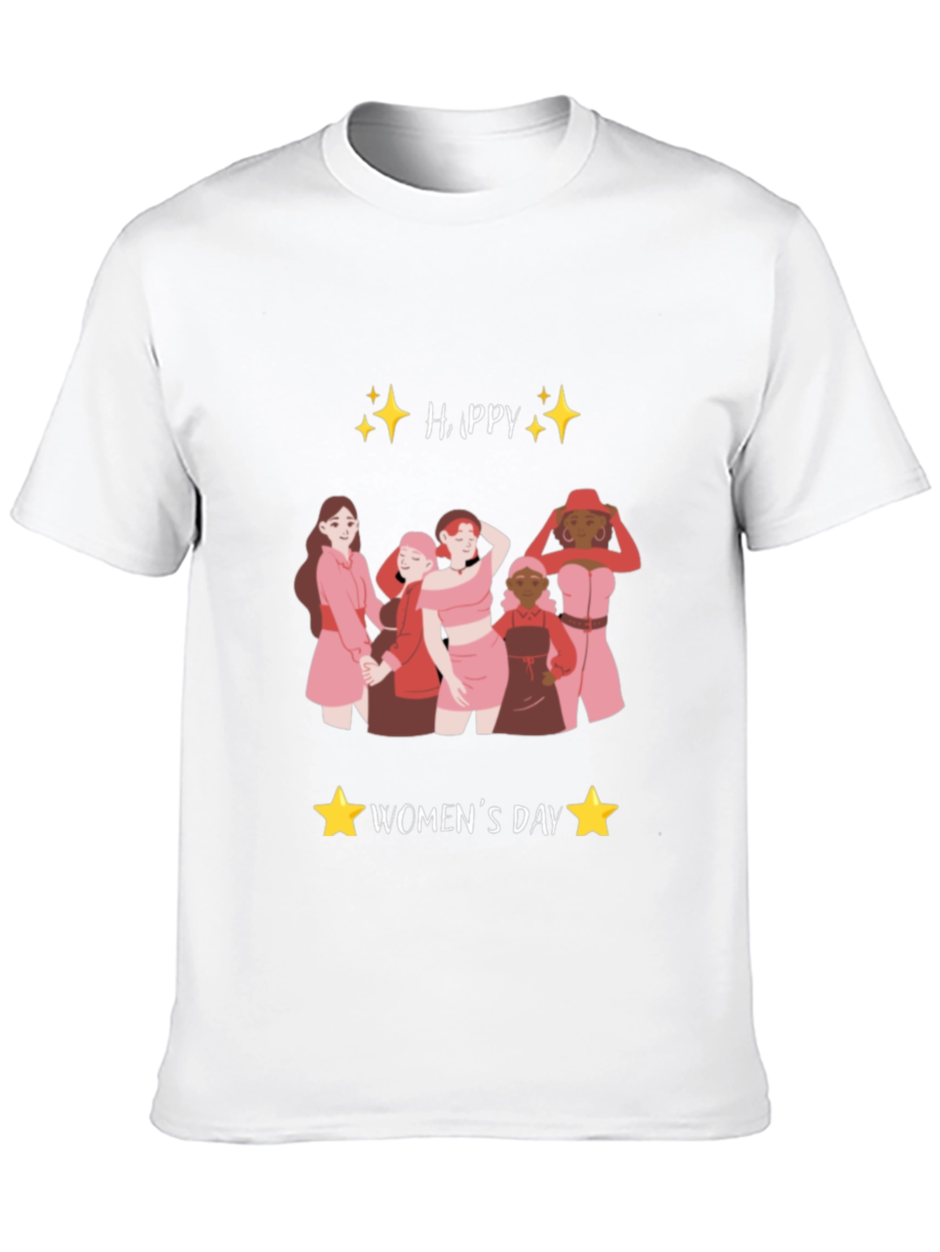 Happy Womens Day Graphic Tee