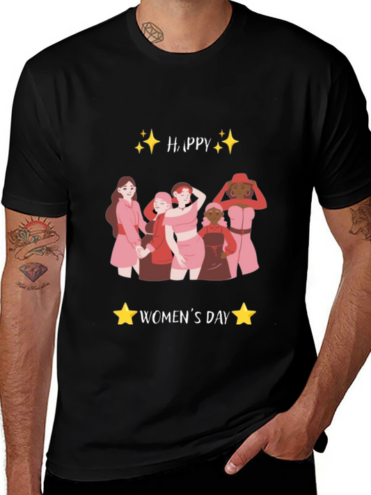 Happy Womens Day Graphic Tee