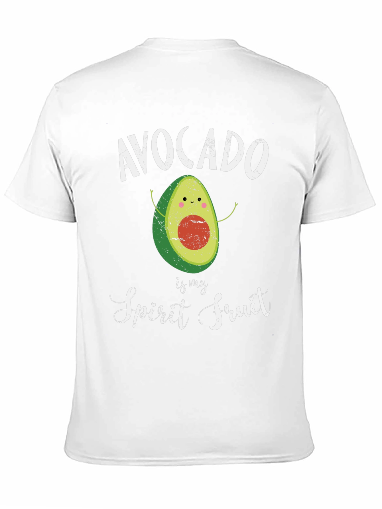Avocado Spirit Fruit Graphic T-Shirt