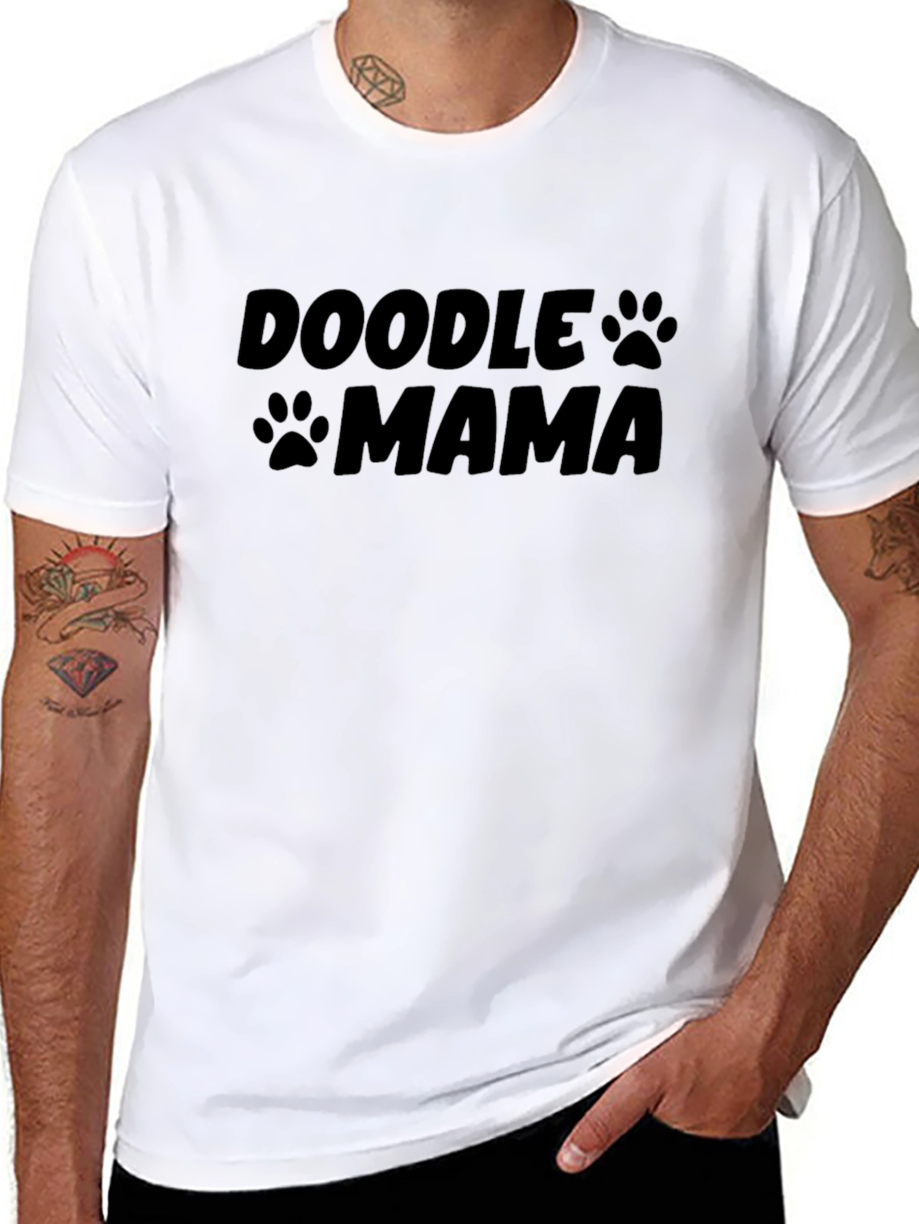 Doodle Mama T-Shirt – Cute Dog Mom Graphic Tee