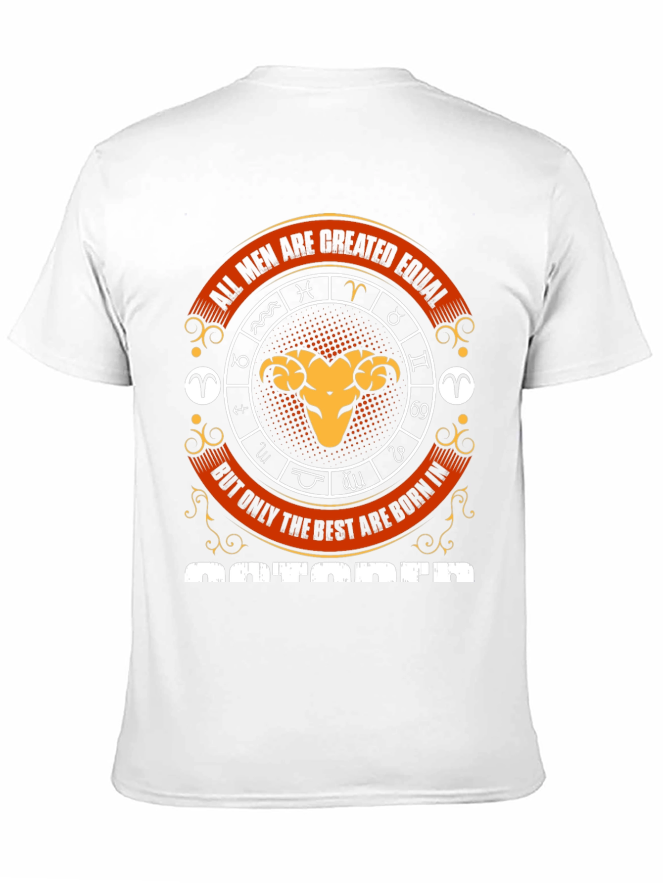 Mens Zodiac Aries Graphic Tee - Limited Edition