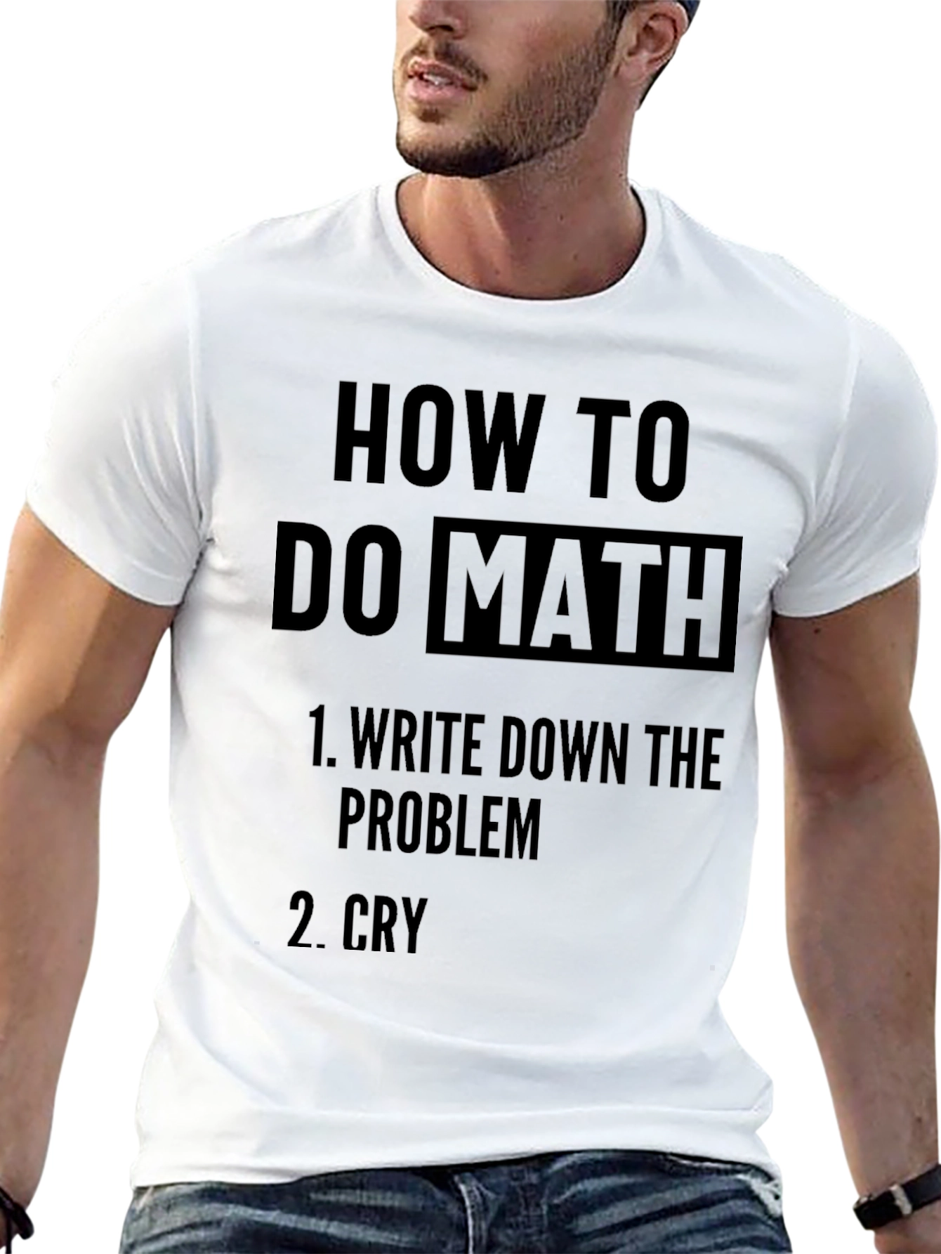 Funny Math Problem T-Shirt: How to Do Math