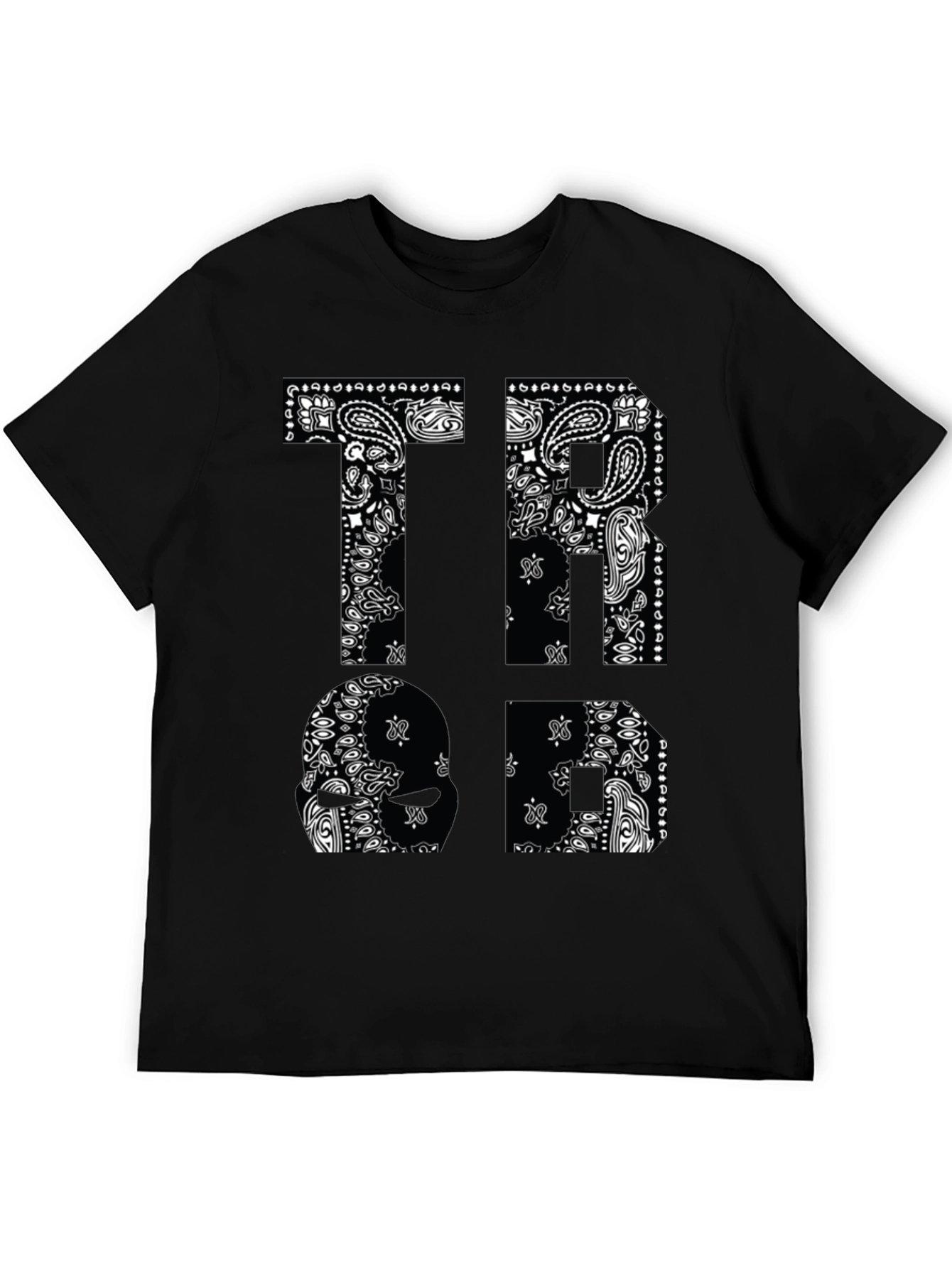 Bandana Print Graphic T-Shirt