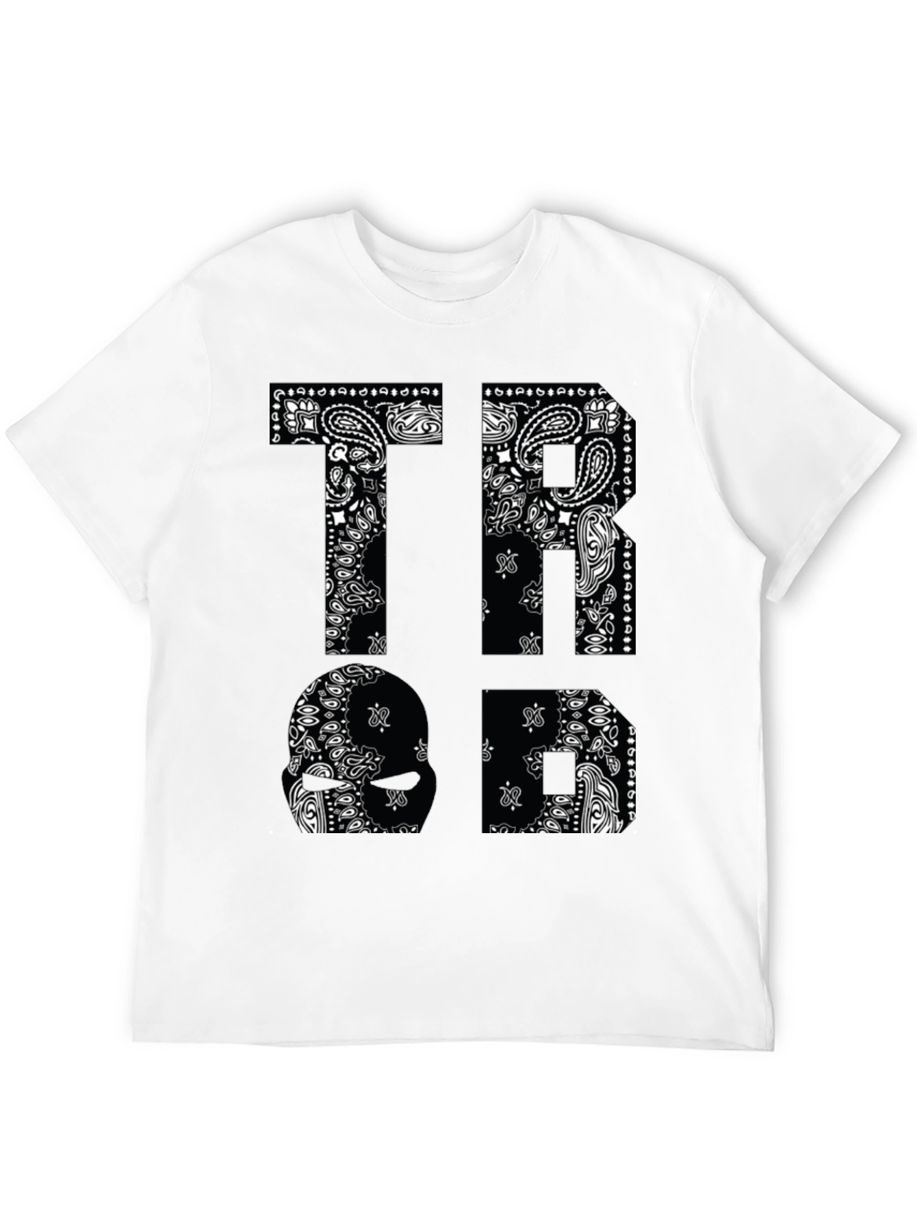 Bandana Print Graphic T-Shirt