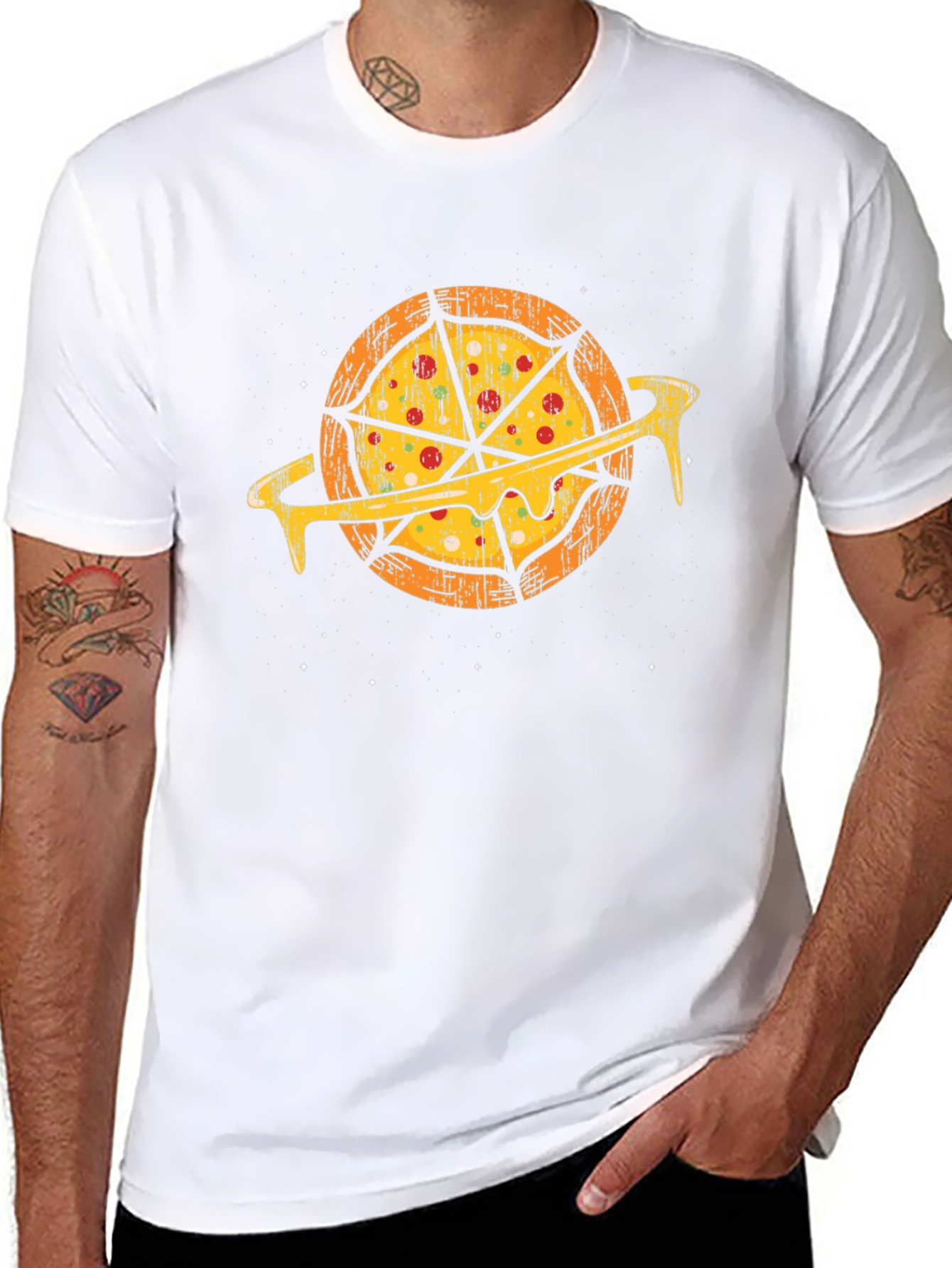 Pizza Planet Graphic T-Shirt - Unique Foodie Style