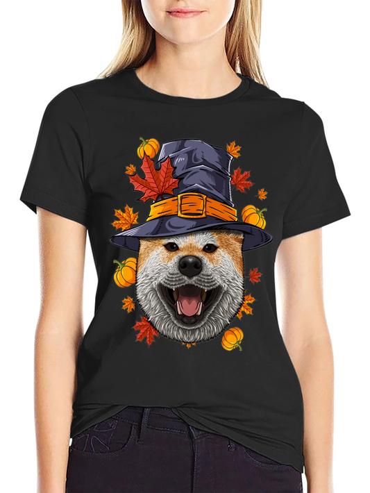 Halloween Dog Witch T-Shirt – Spooky Dog Lover Tee