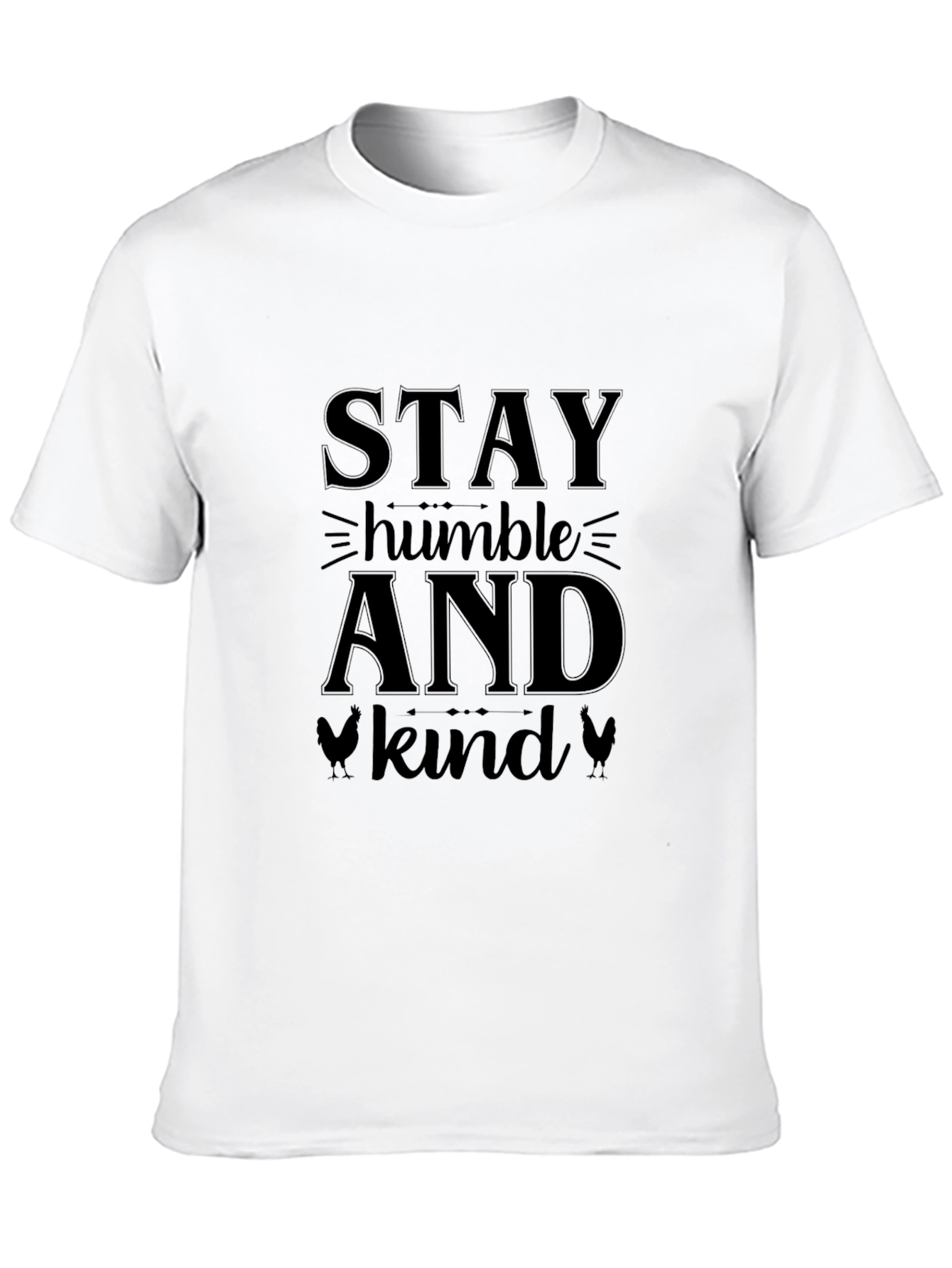 Stay Humble and Kind Black T-Shirt