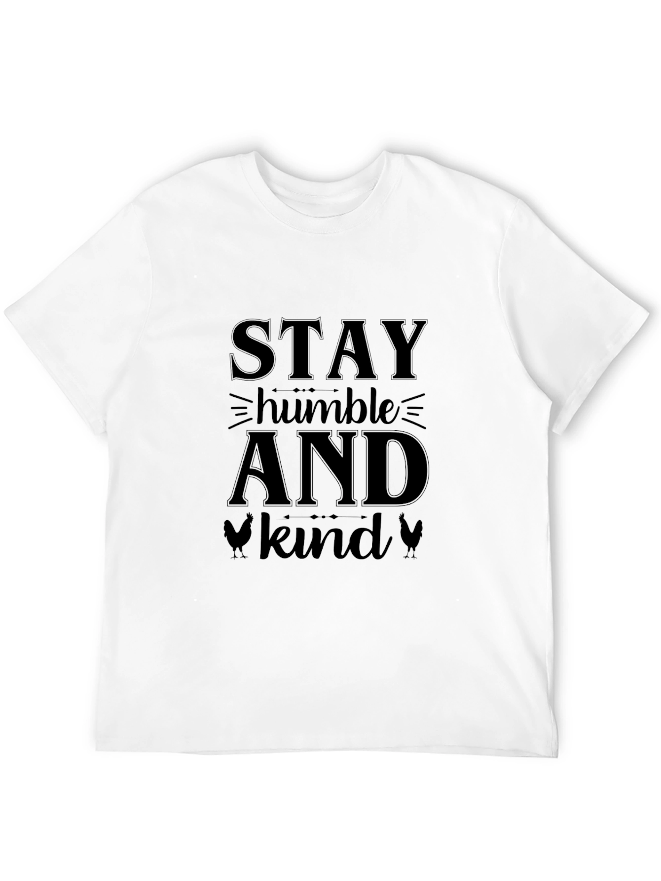Stay Humble and Kind Black T-Shirt
