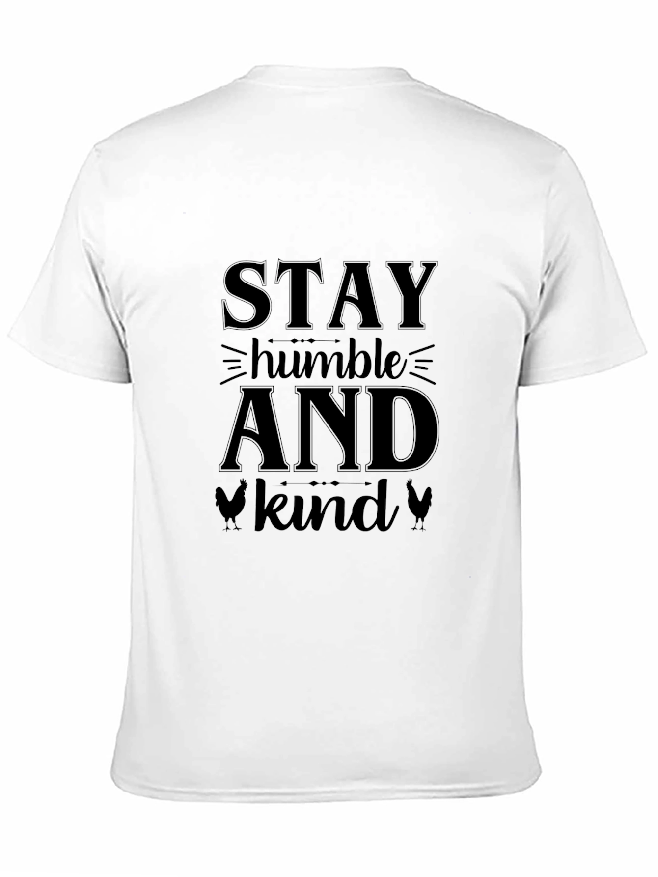 Stay Humble and Kind Black T-Shirt
