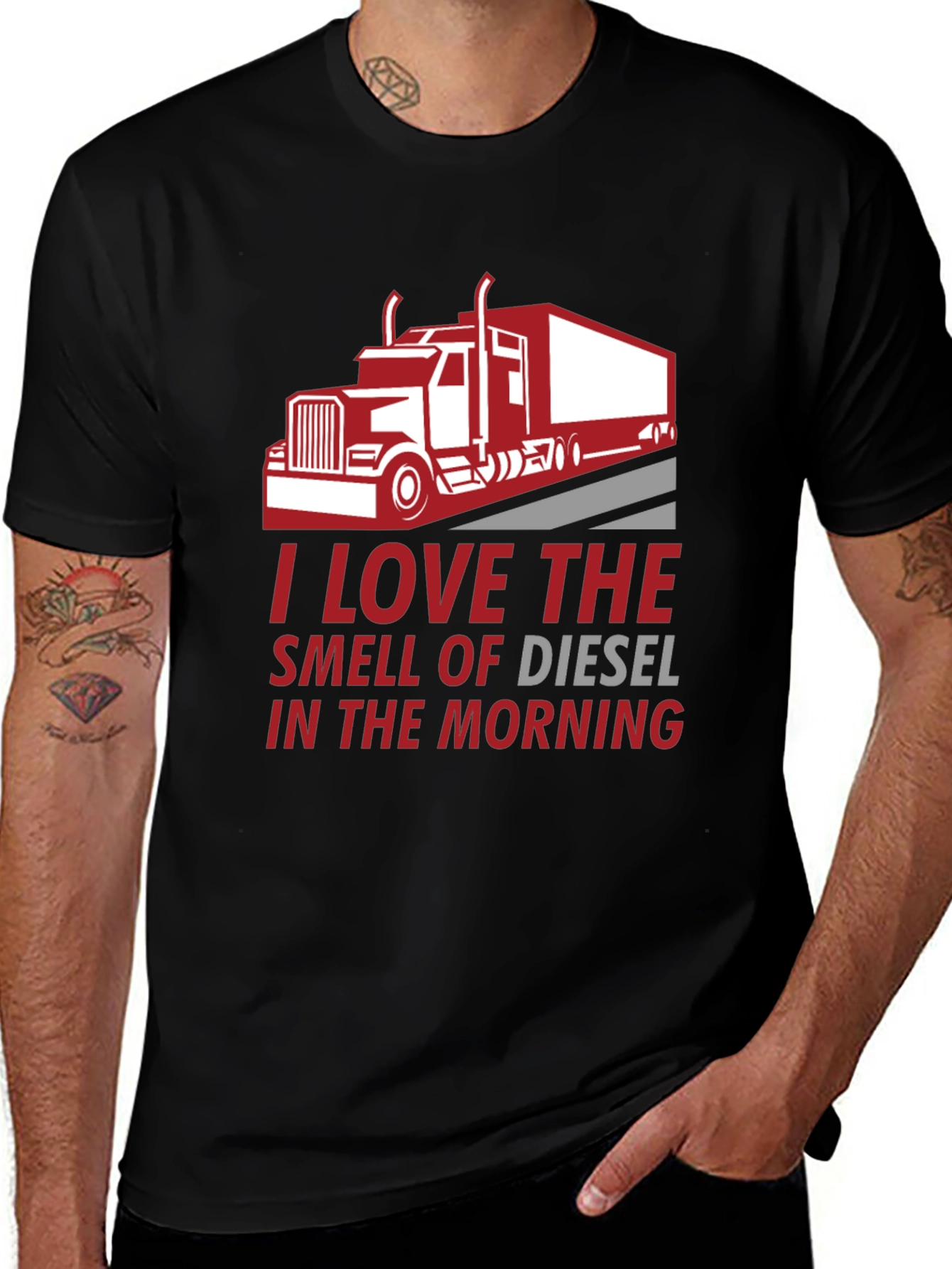 I Love the Smell of Diesel T-Shirt