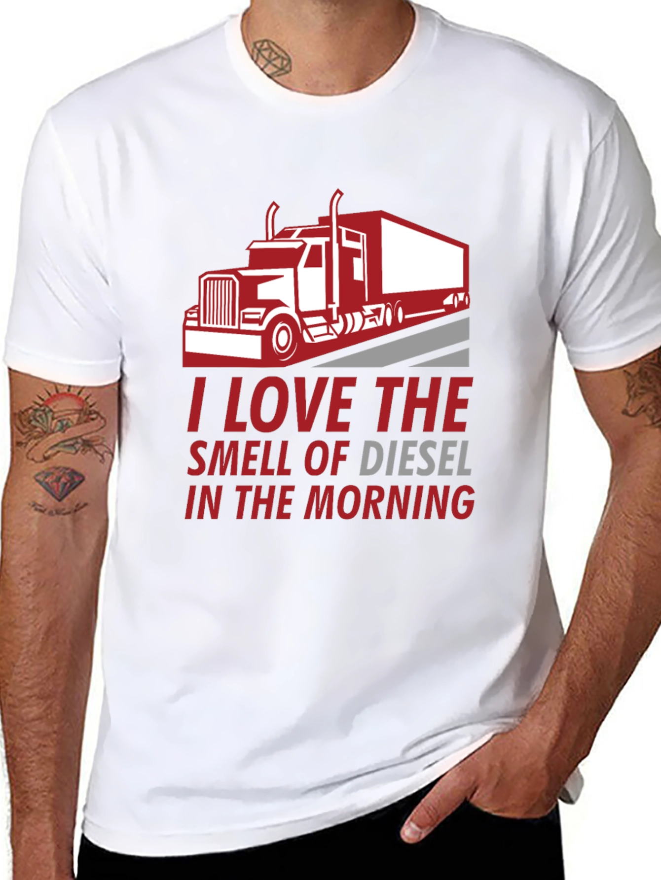 I Love the Smell of Diesel T-Shirt