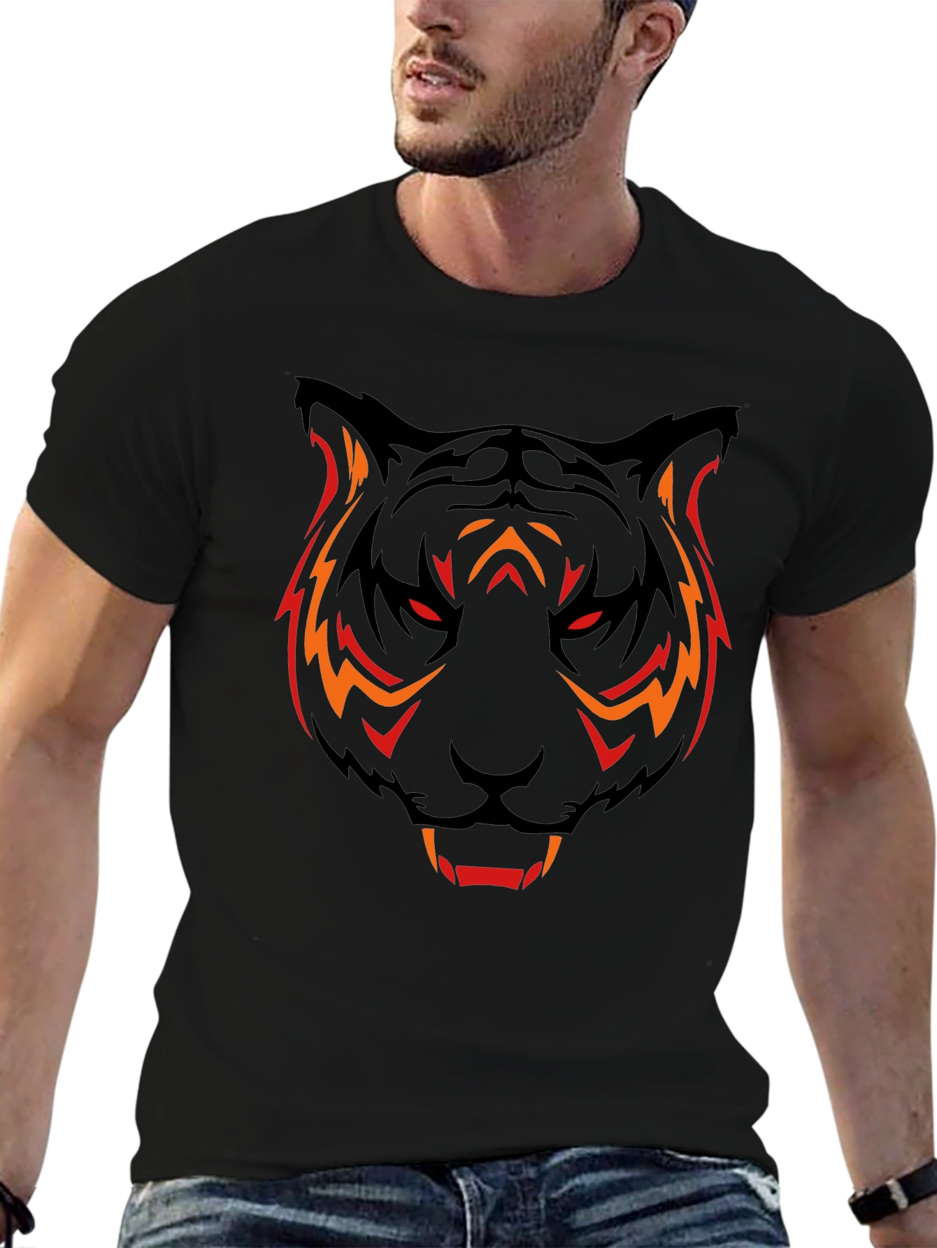 Tiger Graphic Tee - Bold Streetwear Style