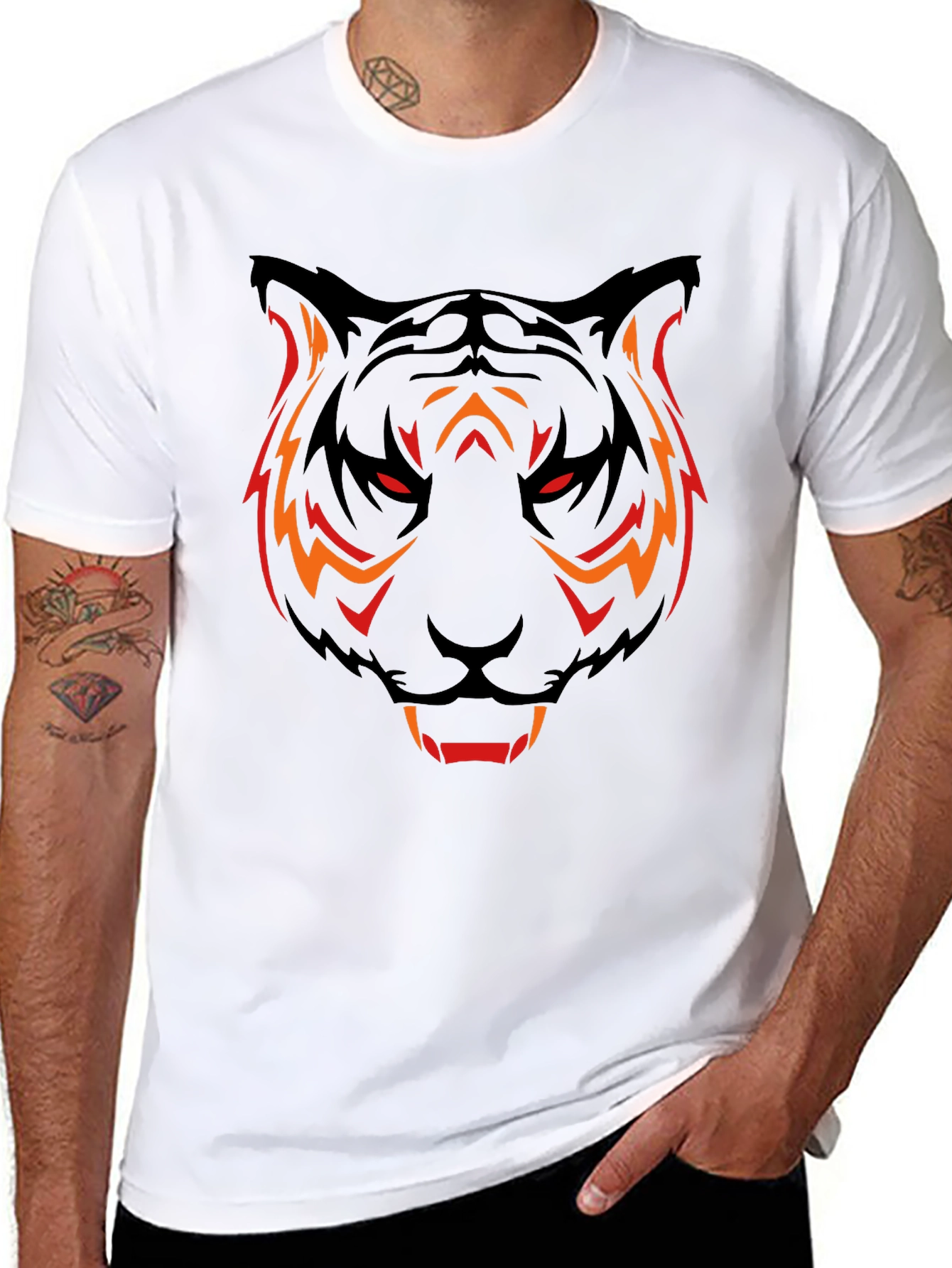 Tiger Graphic Tee - Bold Streetwear Style