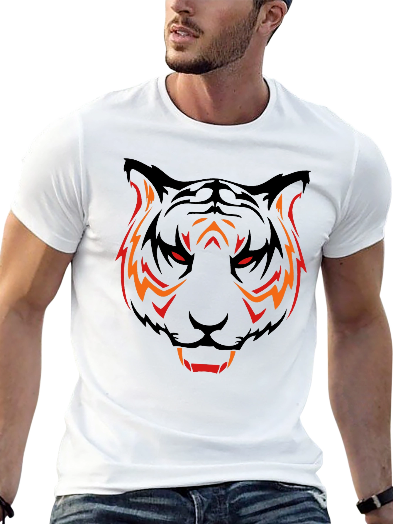 Tiger Graphic Tee - Bold Streetwear Style