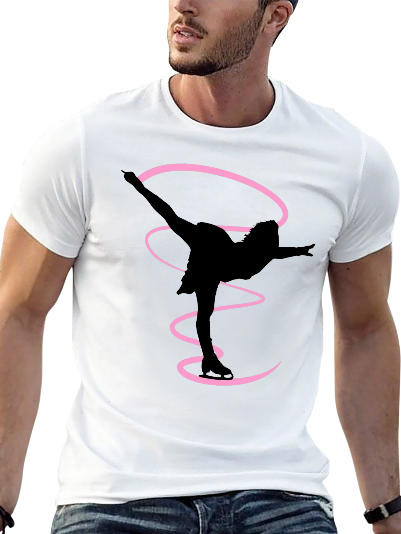 Figure Skating T-Shirt - Black