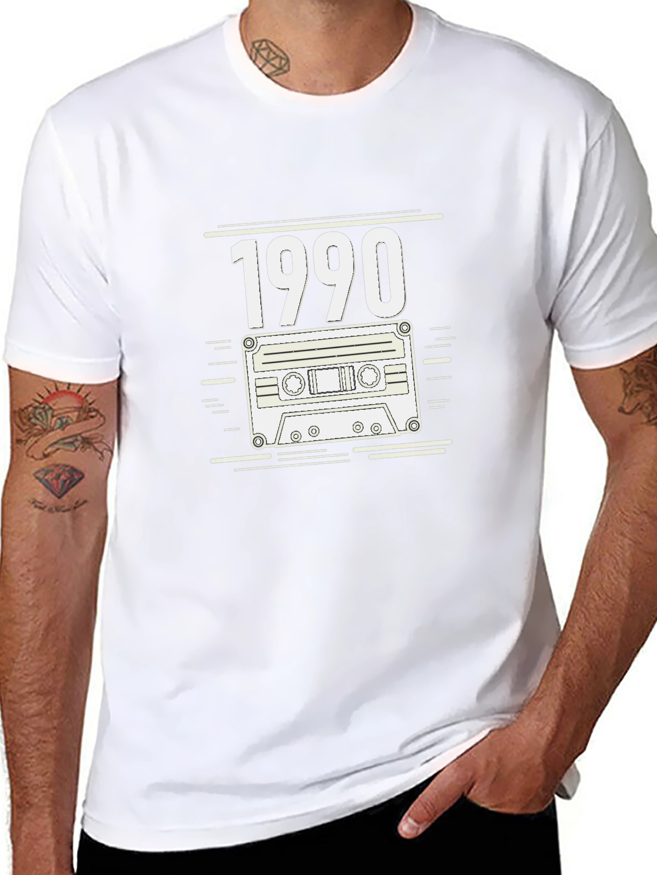 1990s Cassette Tape Graphic Tee